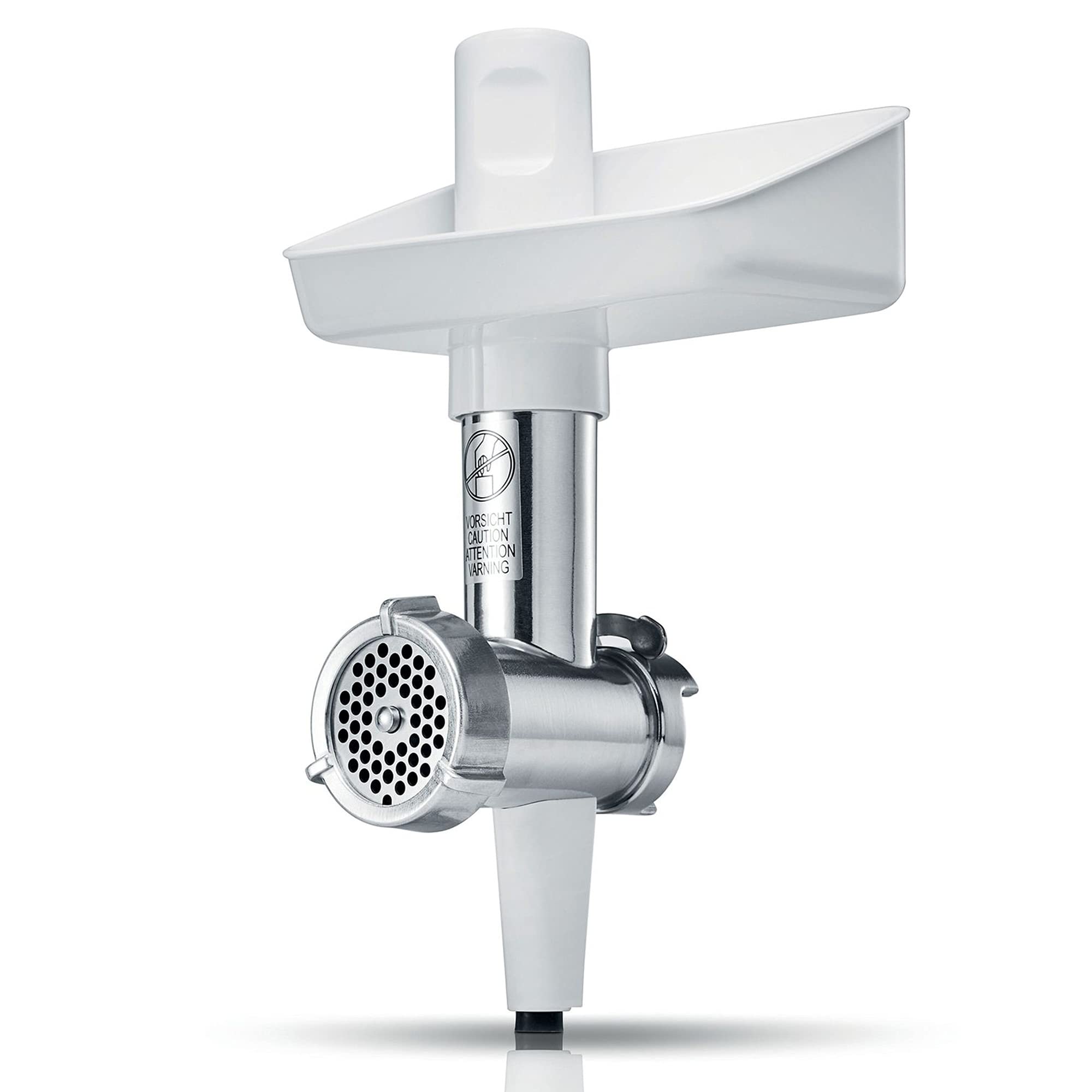 Accessoire hachoir a viande - BOSCH - MUZS2FWW - Blanc - Acier satin