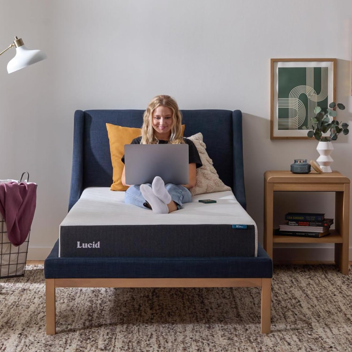 Lucid Materasso Memory Foam 20 cm, Singolo 90x200 cm - immagine 3