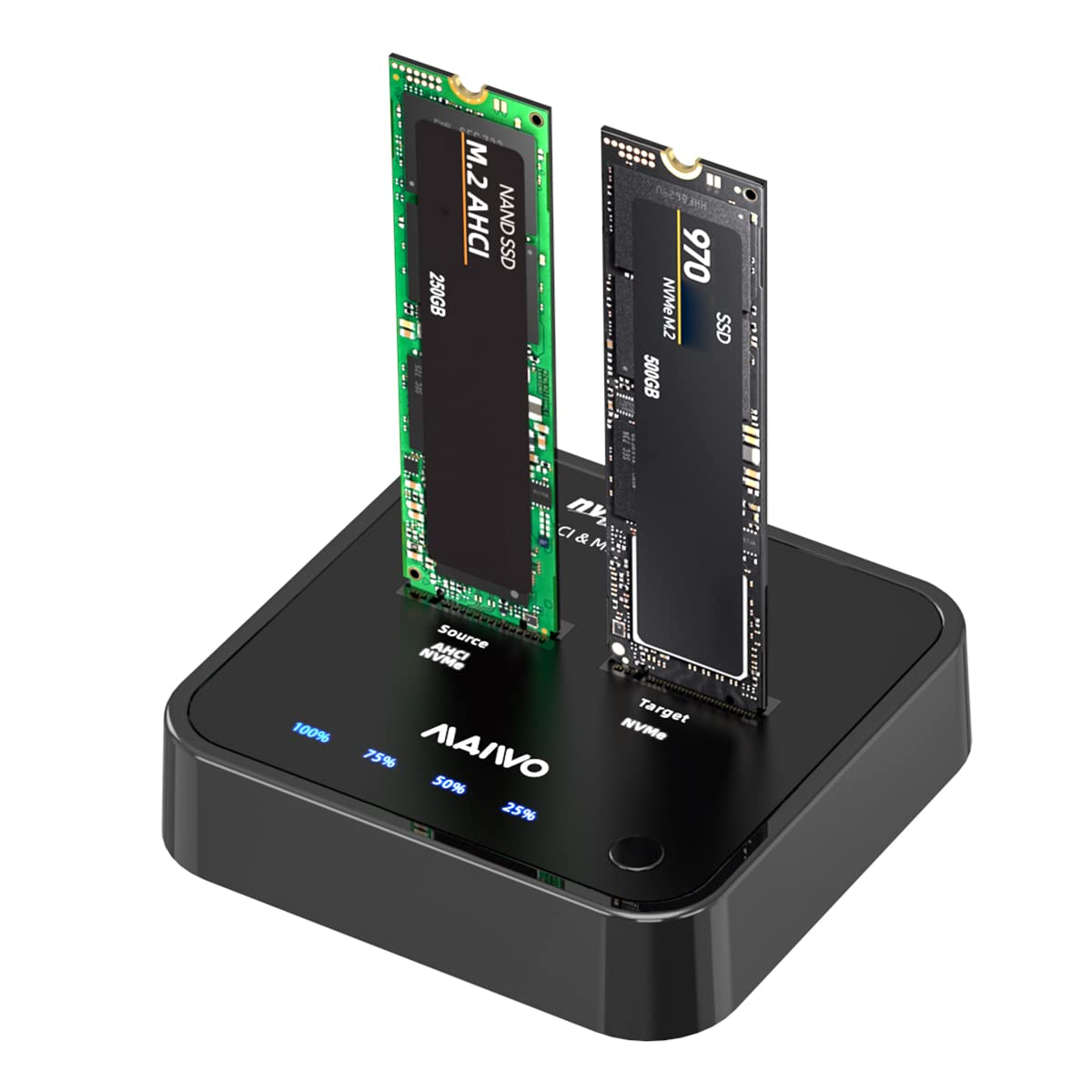Maiwo Docking Station M.2 NVMe/AHCI SSD Clone