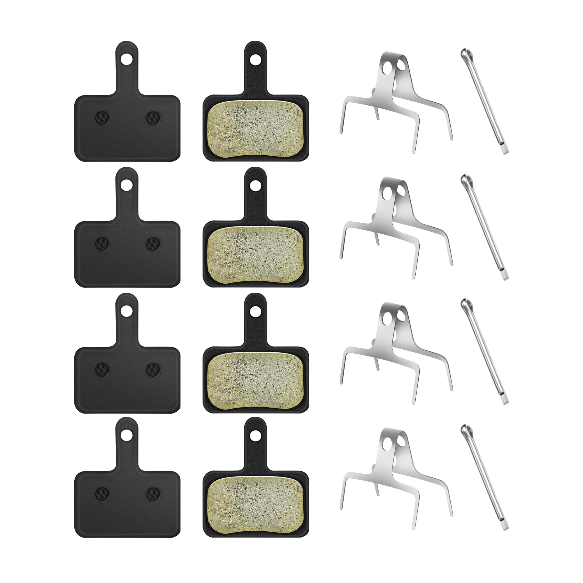 4 Paia Pastiglie Freno Bici MTB a Disco