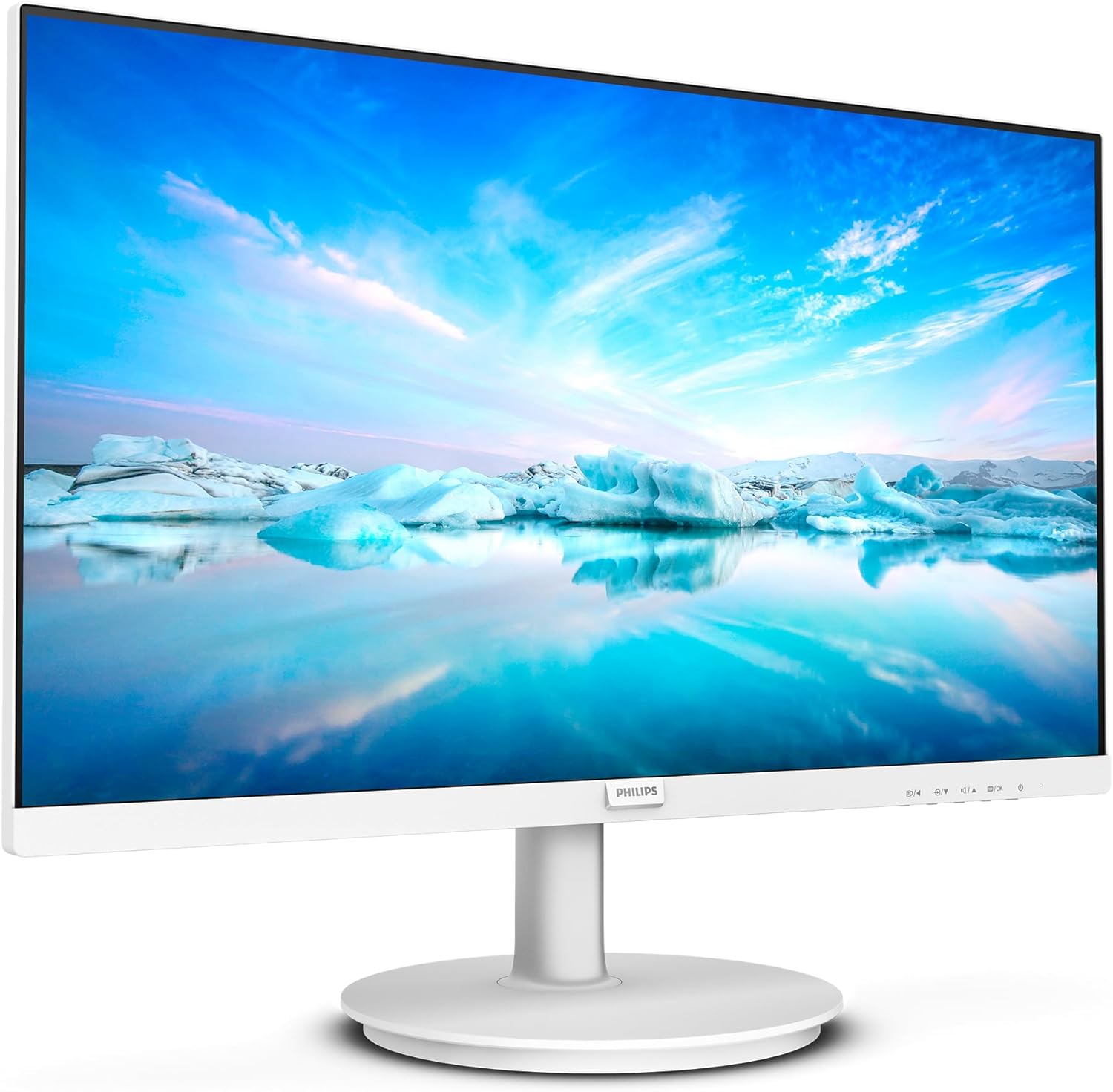 Philips Monitor V8 24 Pollici FHD, White - immagine 1