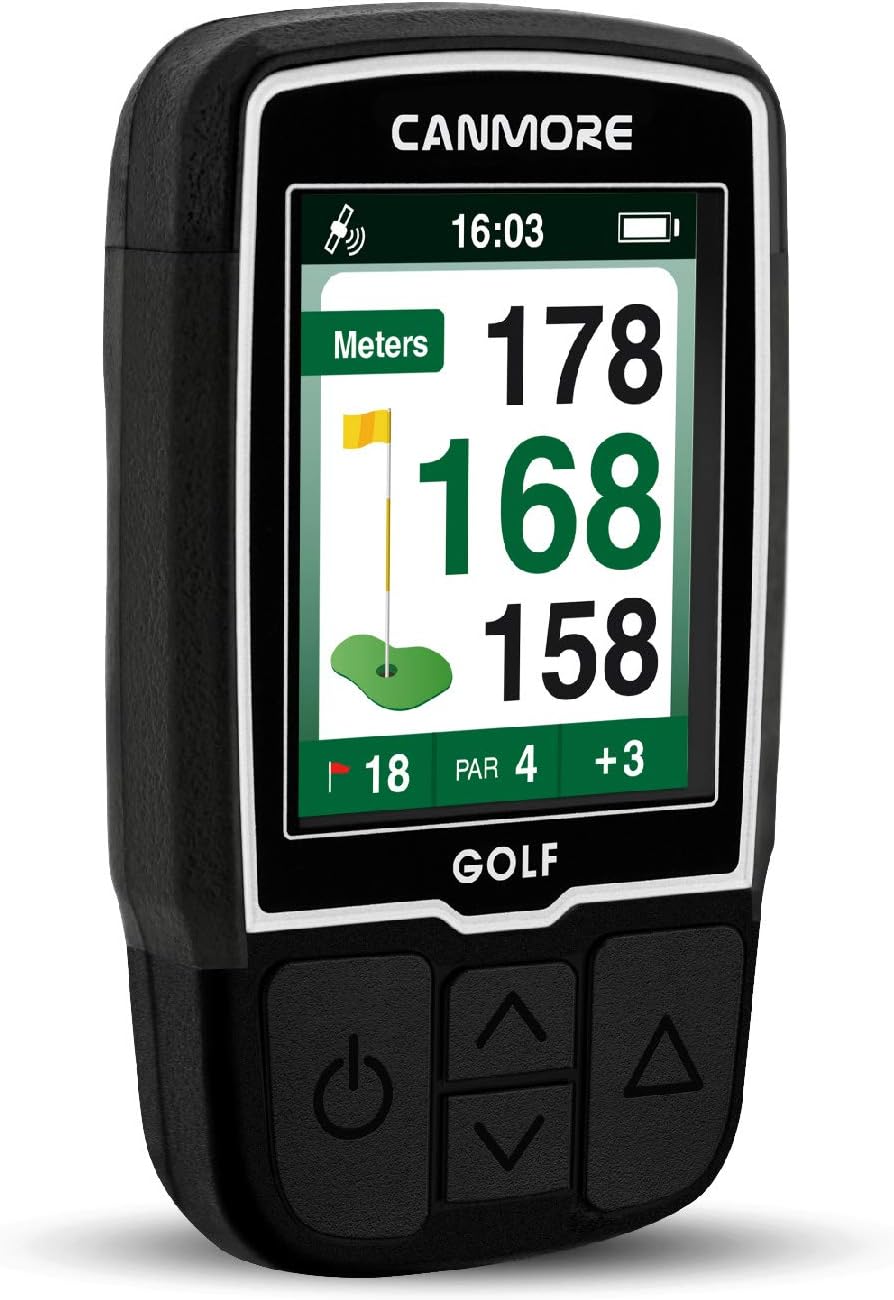 Canmore GPS da golf portatile HG200, Nero - immagine 1