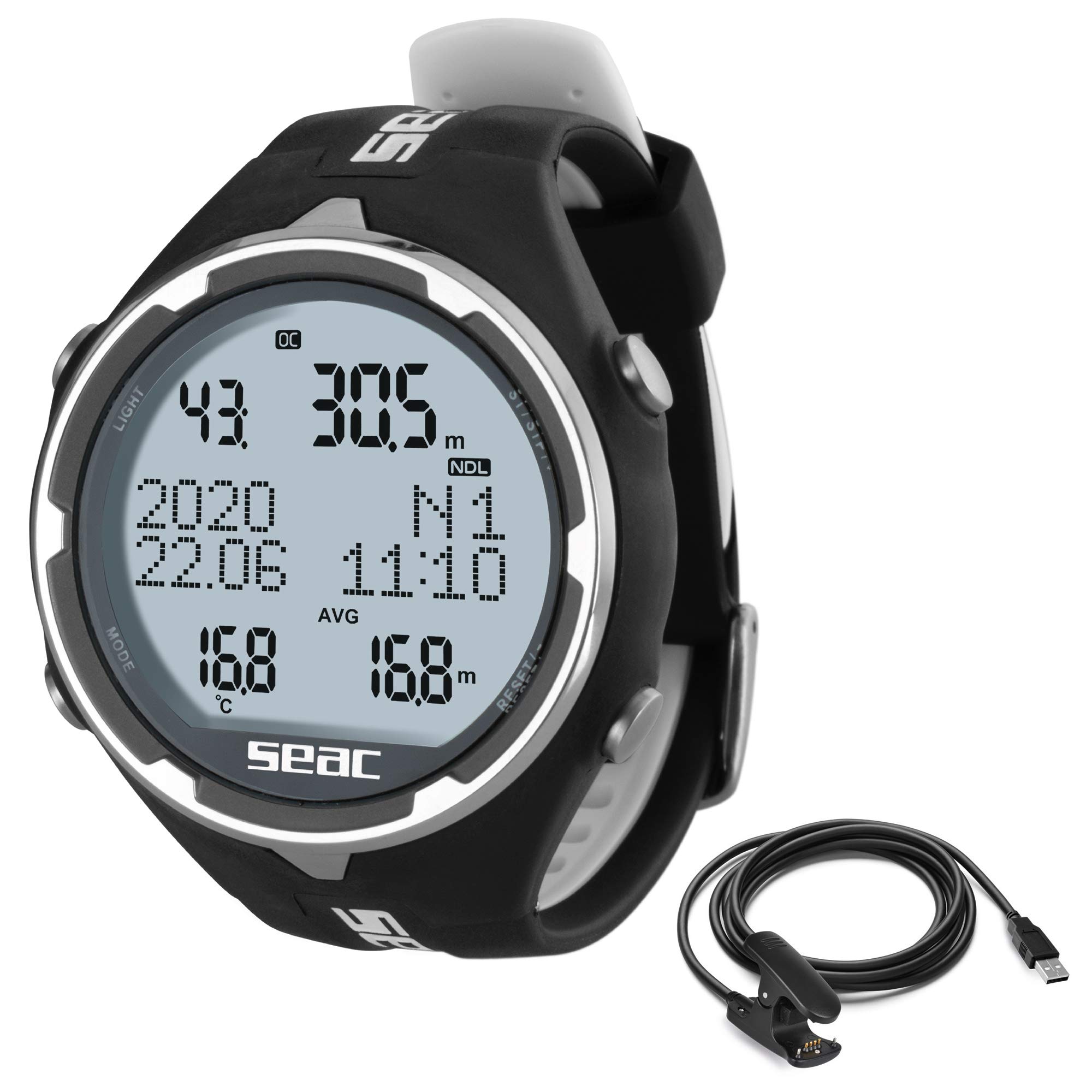 Seac Action - Computer da Subacquea Immersioni e Apnea