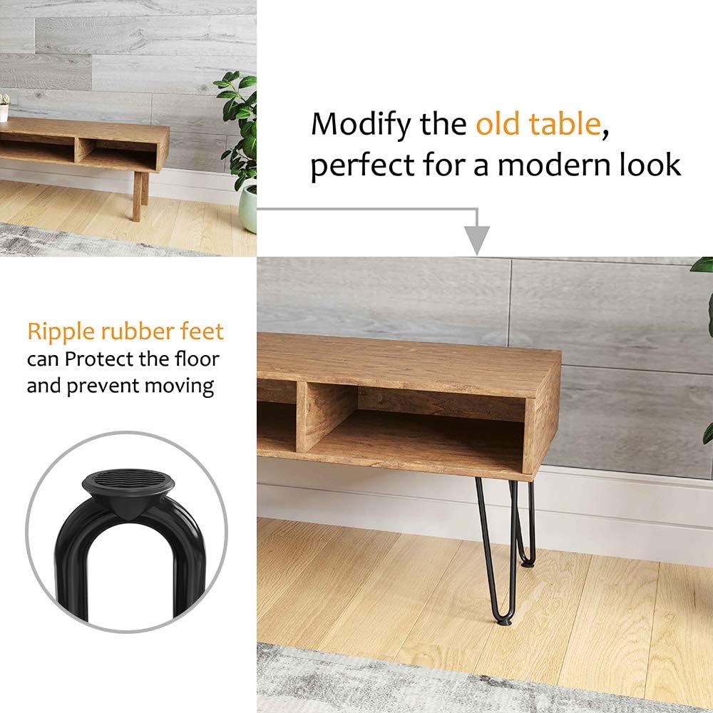 Winsoon Set 4 Gambe per Mobili 30 cm - immagine 5