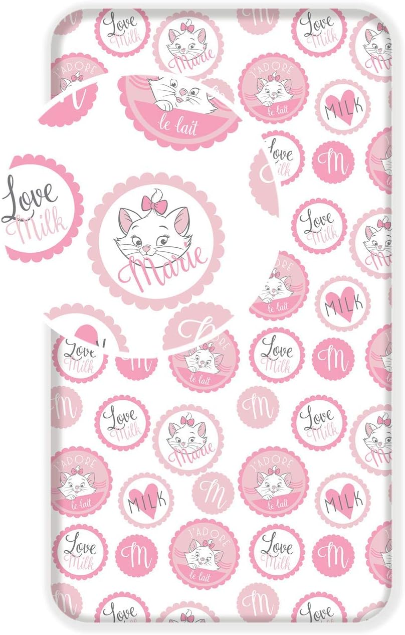 Parure da letto Marie Aristochat, 3 pezzi, rosa