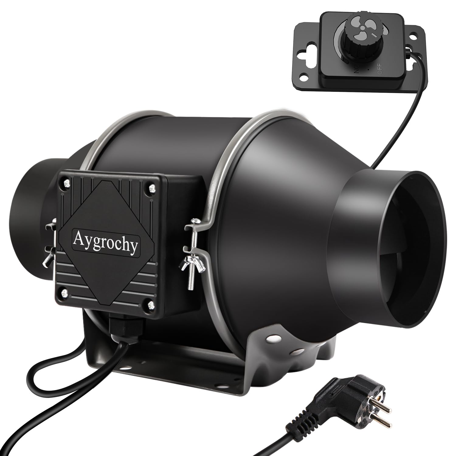 Aygrochy Ventola Aspirazione 100mm 363 m³/h