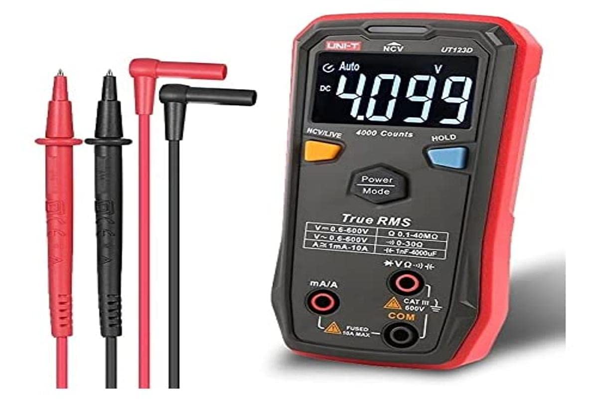 UNI-T Digital Smart Multimeter UT123D True RMS