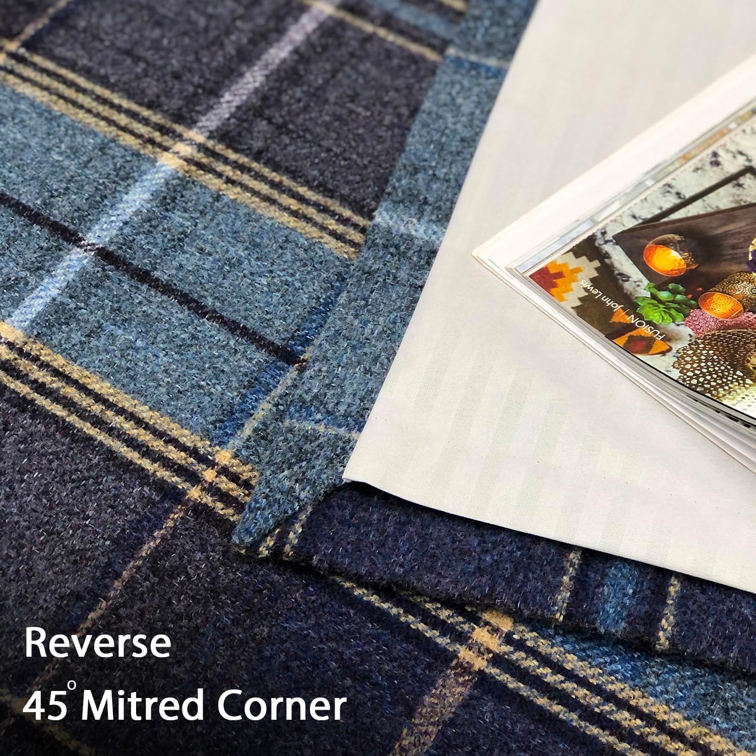 Always4u Tende Oscuranti 100% con Occhielli, Blu Scuro - immagine 8