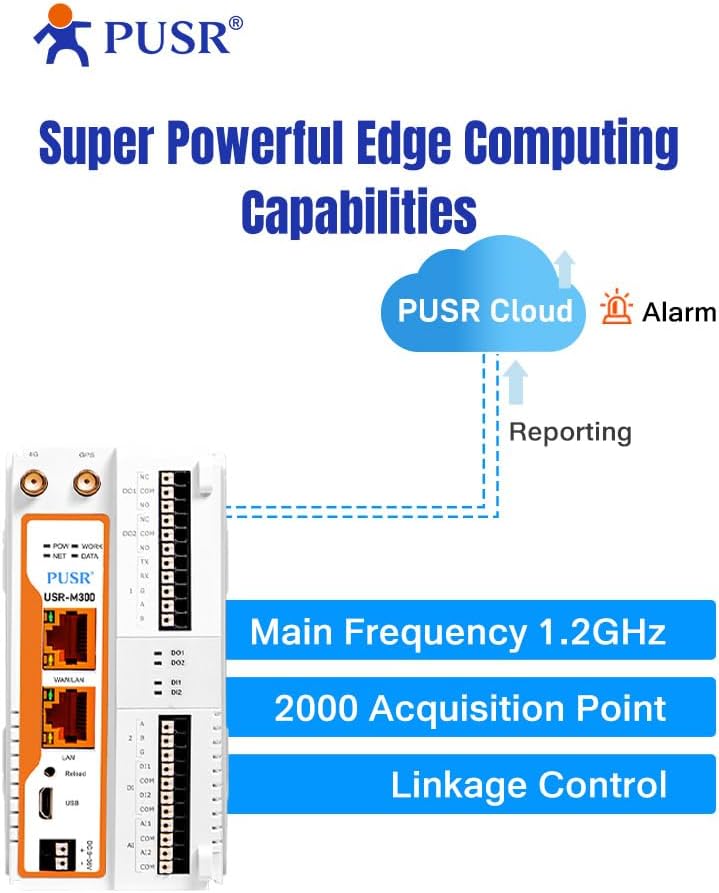 Pusr USR-M300 Gateway IoT Industriale Edge Computing - immagine 5