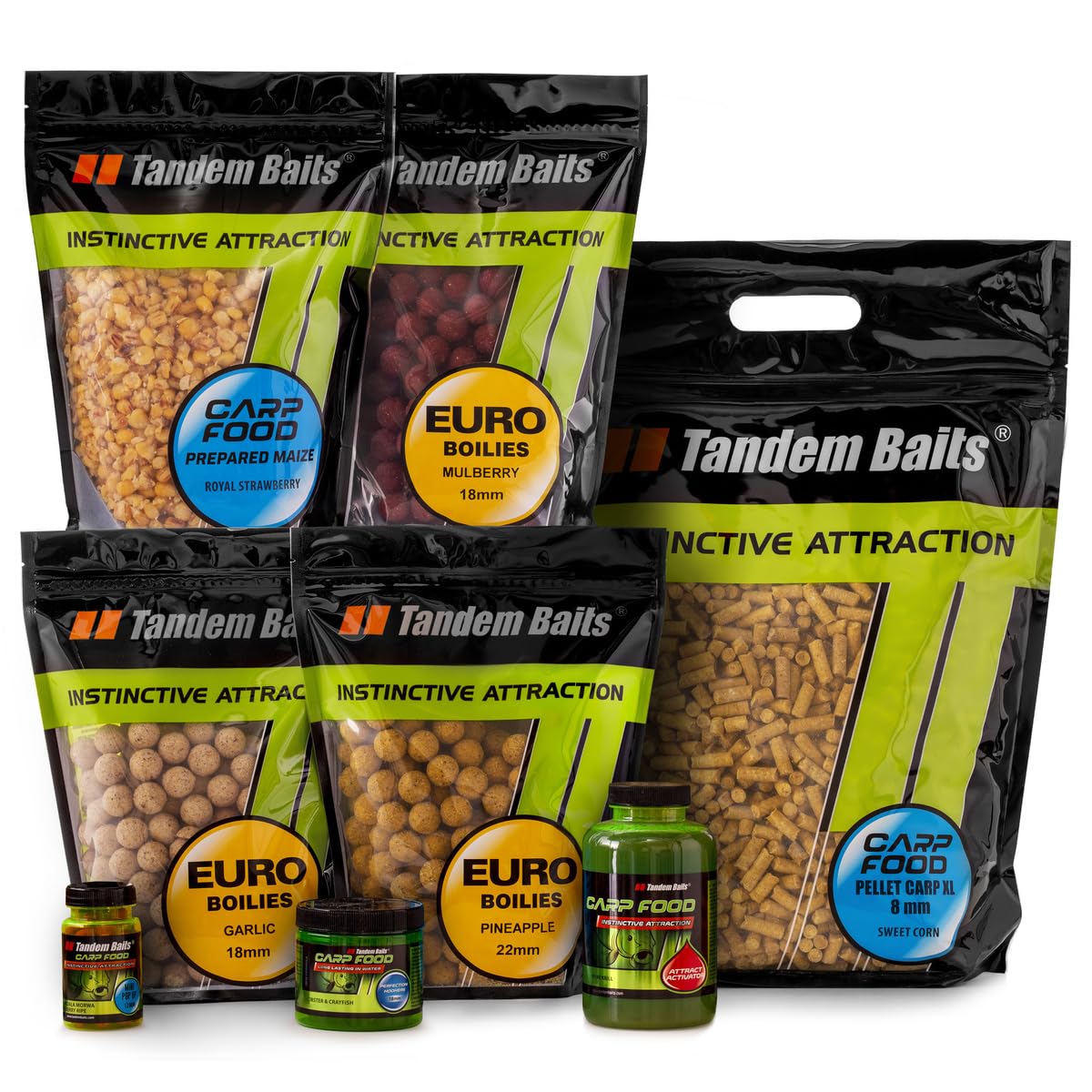 Tandem Baits Set 8 Weekend Carp Fishing Box Master Mix