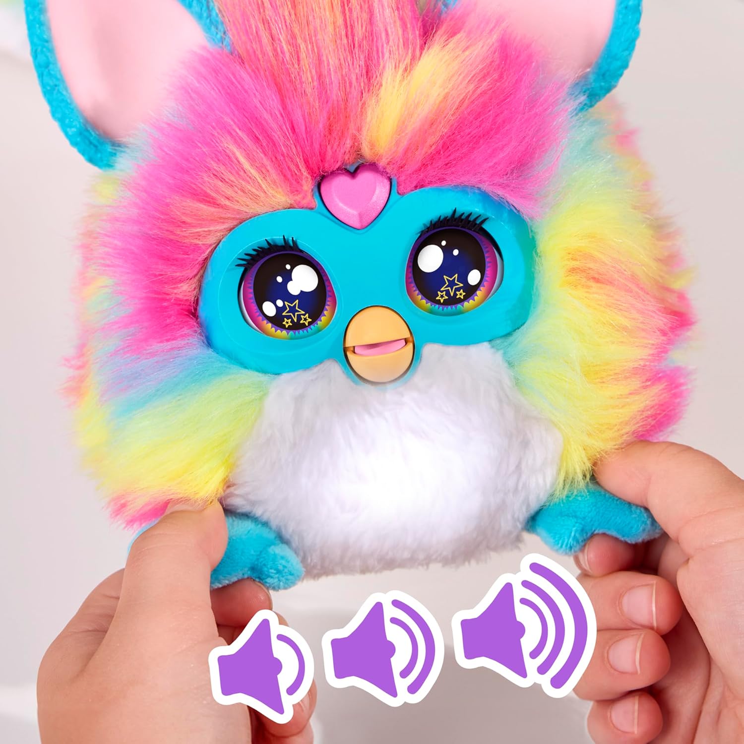 DJ Furby - Peluche Interattivo con Musica e Luci - immagine 5