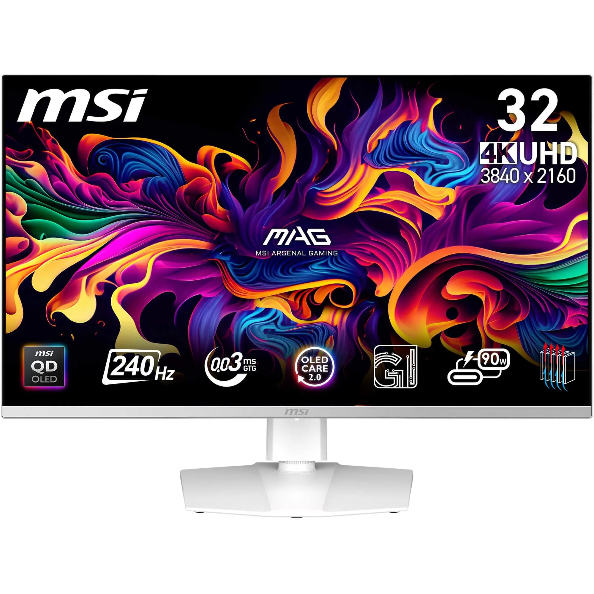 msi MPG 321URXW QD-OLED 4K UHD Gaming Monitor da 31,5