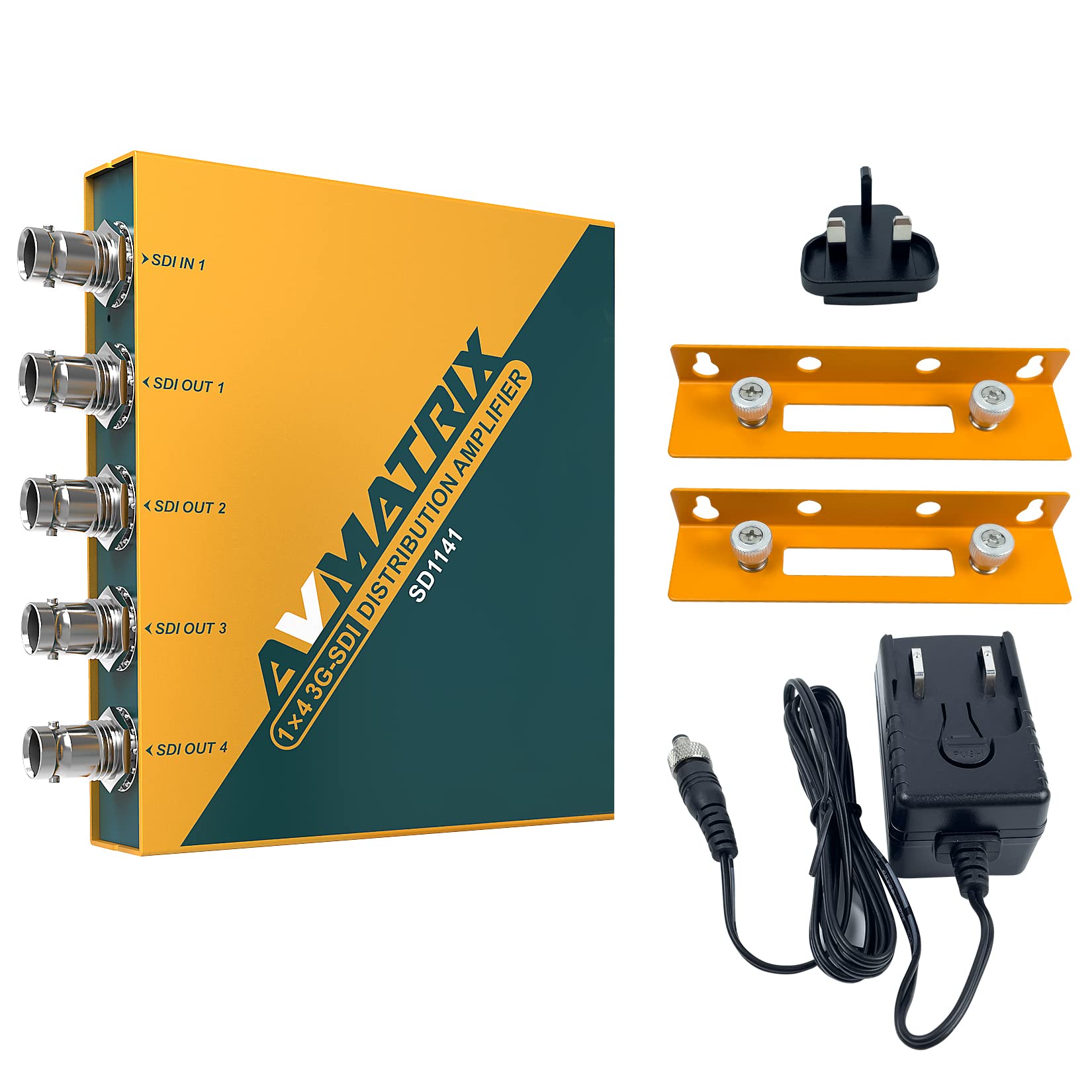 Avmatrix SD1141 - Splitter Amplificatore 1x4 3G SDI