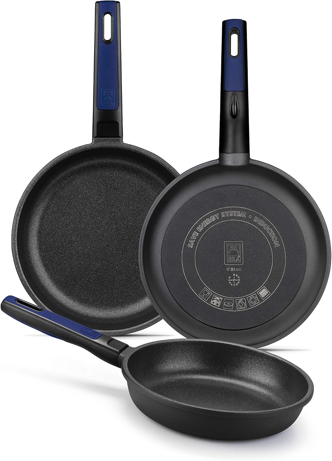 Bra Advanced Set di Padelle Alluminio 20-24-28cm (3 pezzi) - immagine 1