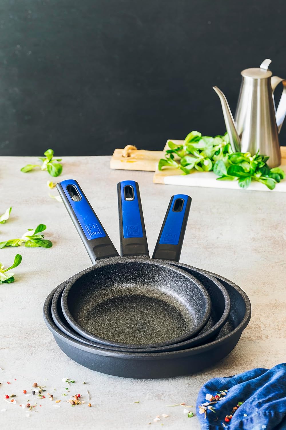 Bra Advanced Set di Padelle Alluminio 20-24-28cm (3 pezzi) - immagine 8