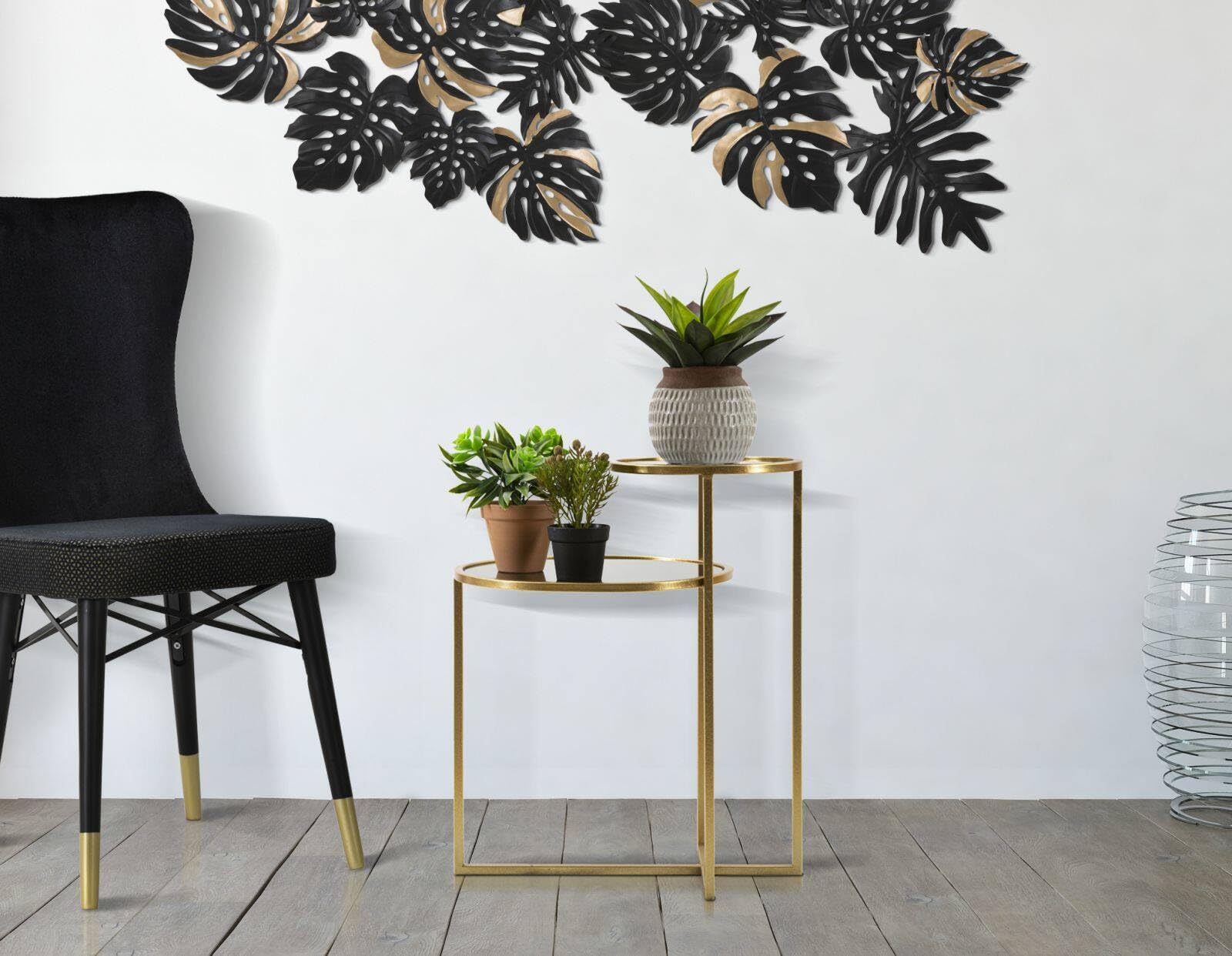 Dmora Tavolino da Salotto Bornasco, Oro