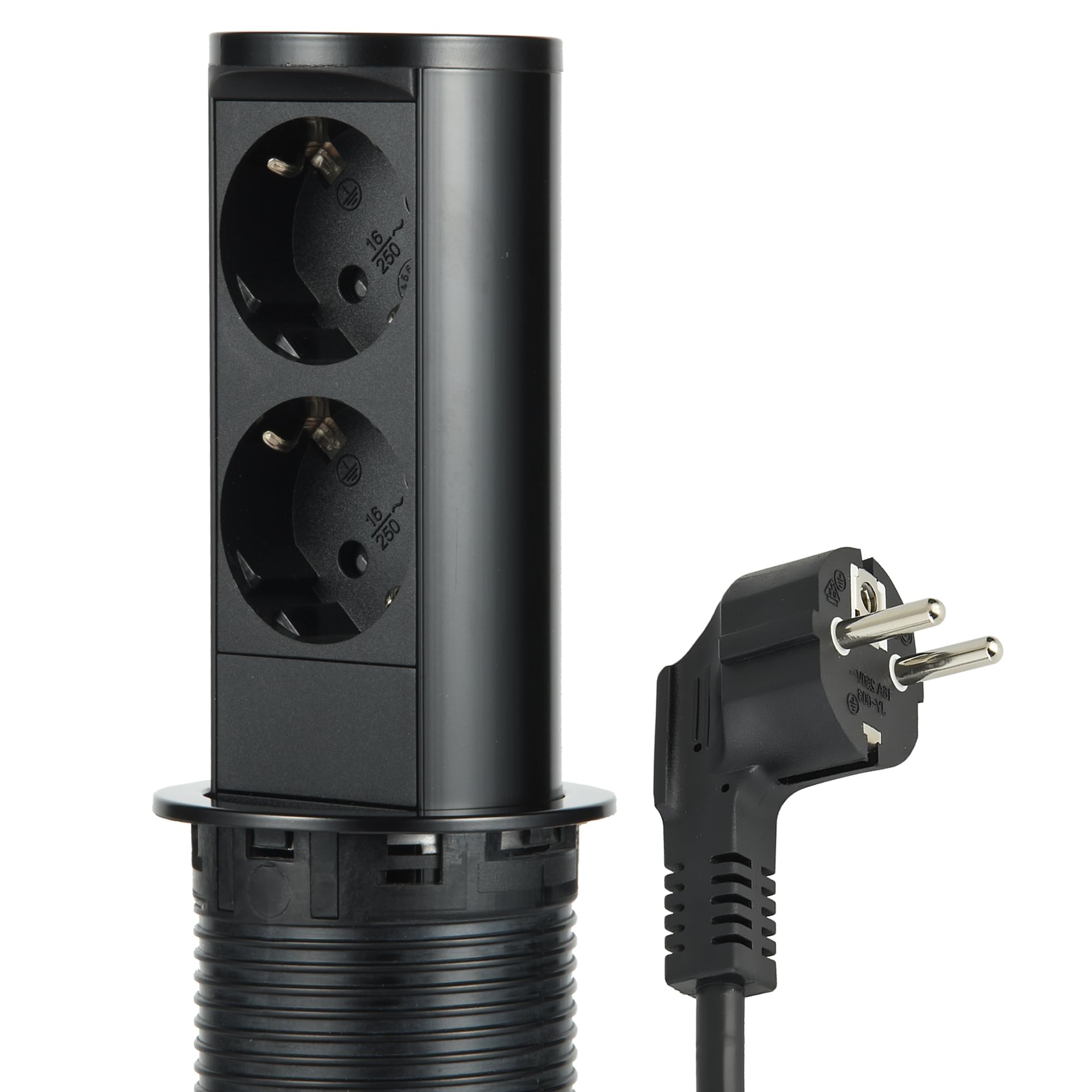 Electraline 62586 Multipresa Pop-up a Scomparsa