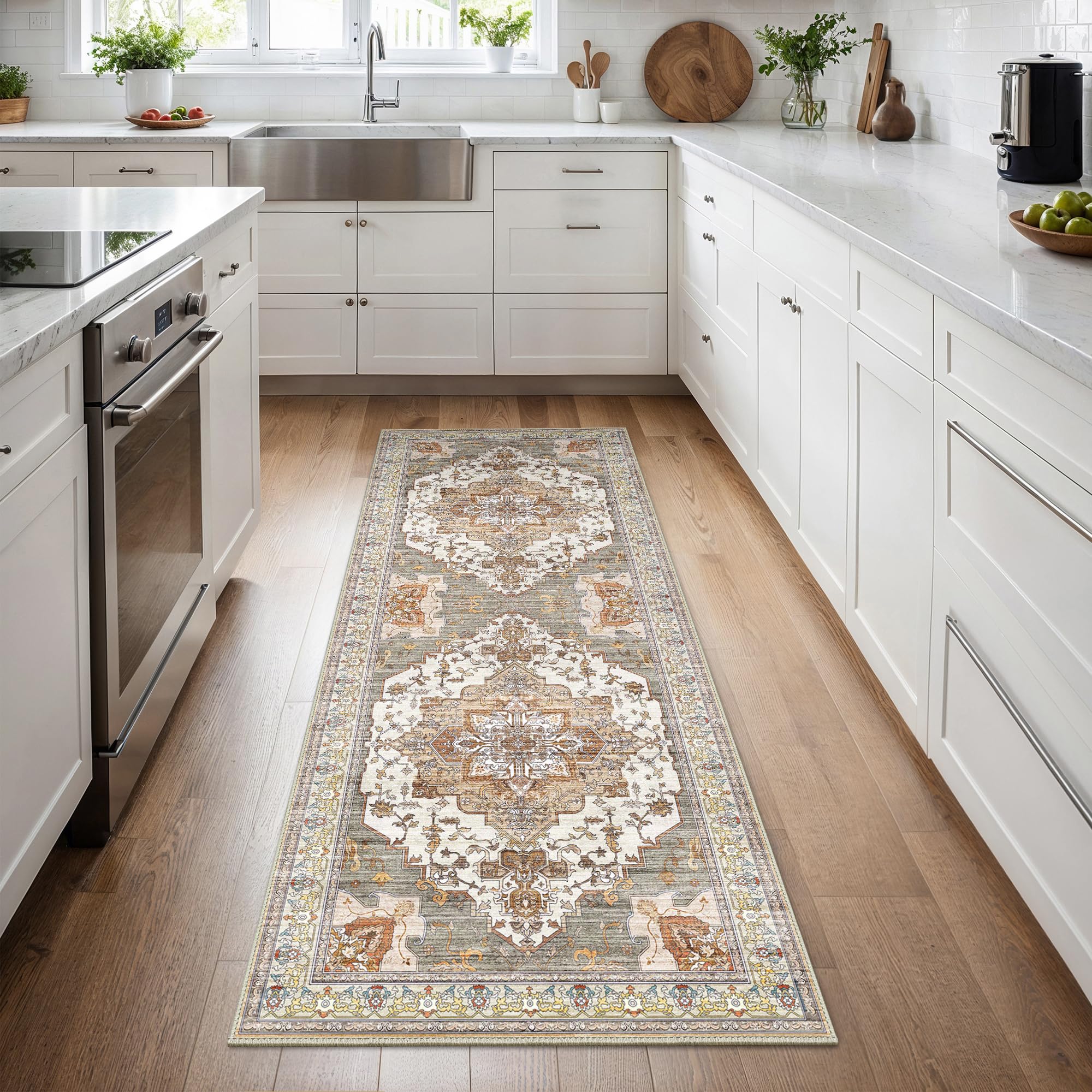 Genimo Tappeto Salotto Persiano Boho 80x300 cm