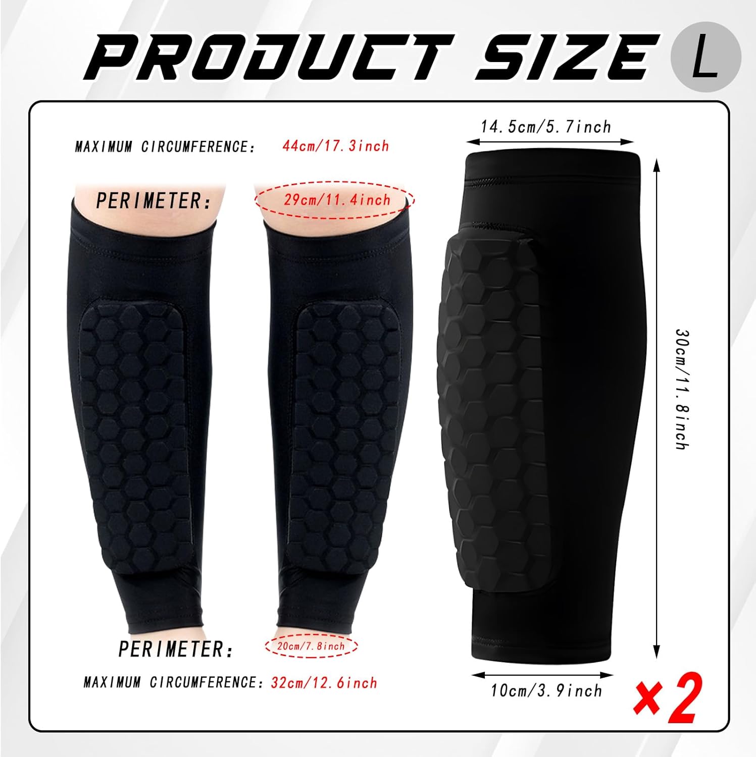 Parastinchi da Calcio e Sci con Manica Protettiva - immagine 2