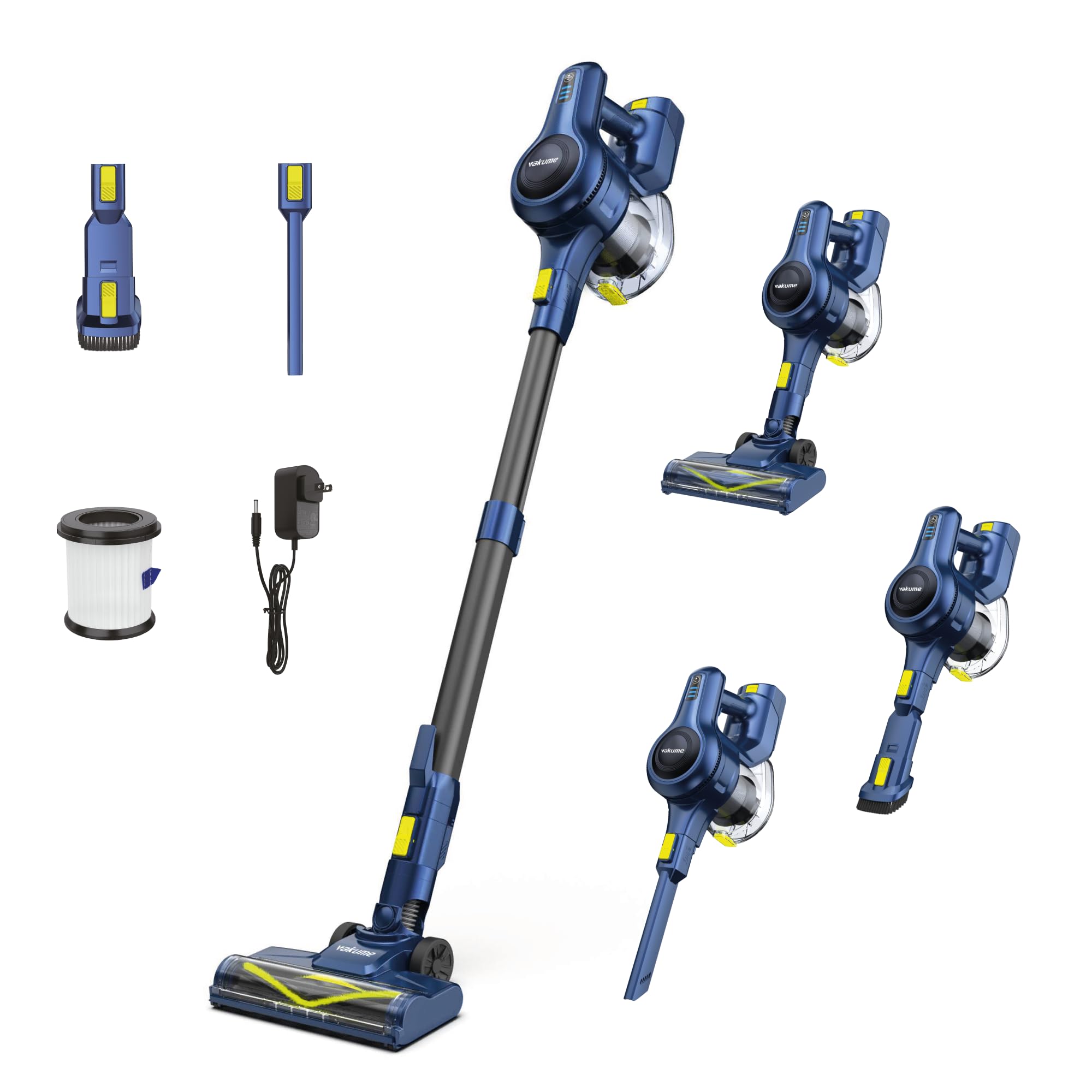 Vakume Aspirapolvere Senza Fili VK5 - Scopa Elettrica 35min