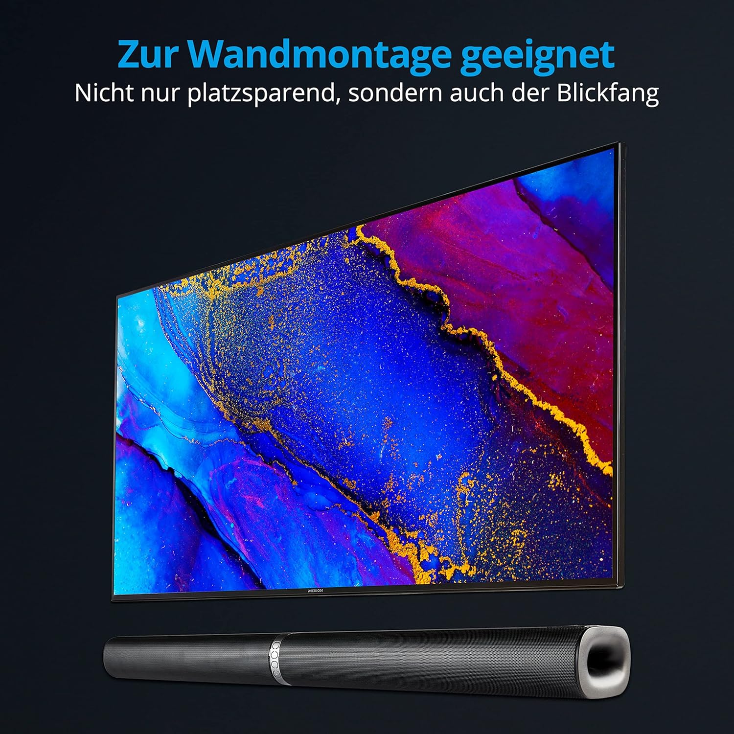 Medion P61220 - Soundbar Bluetooth 2 in 1 con Subwoofer - immagine 6