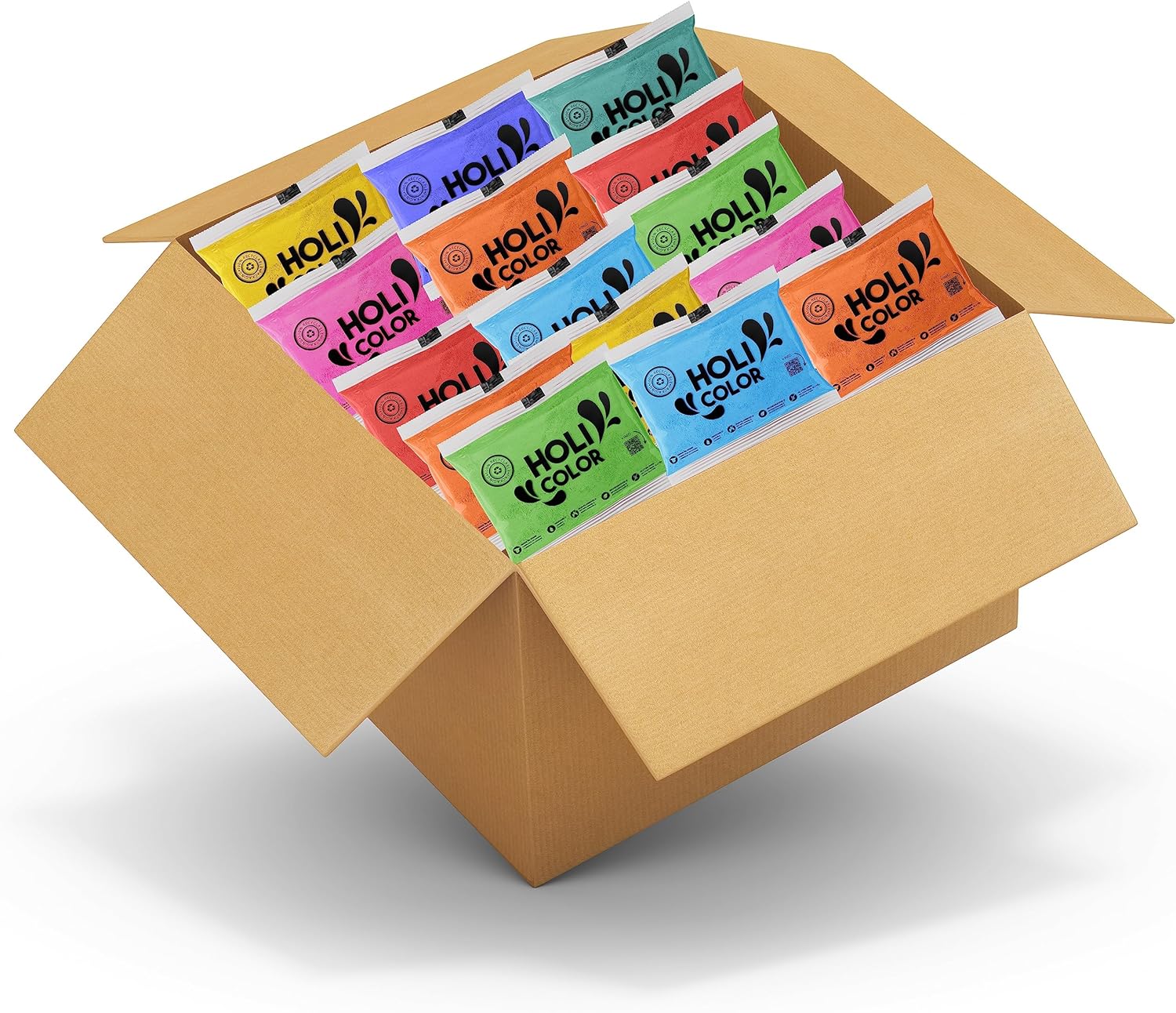 Holi Color Polvere - Pacco da 24 Borse - immagine 1