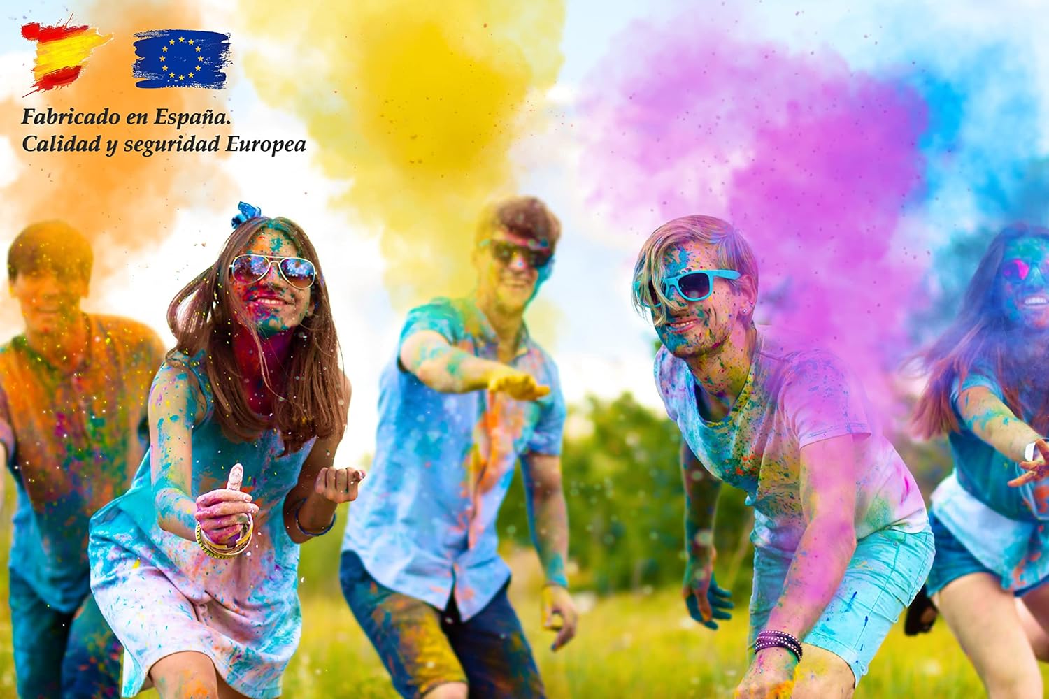 Holi Color Polvere - Pacco da 24 Borse - immagine 3