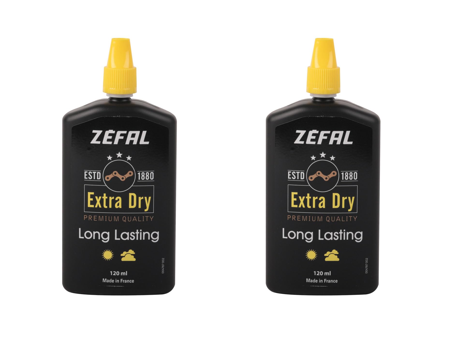Zefal Pack Extra Dry Wax - 2x Lubrificante Catena Bici