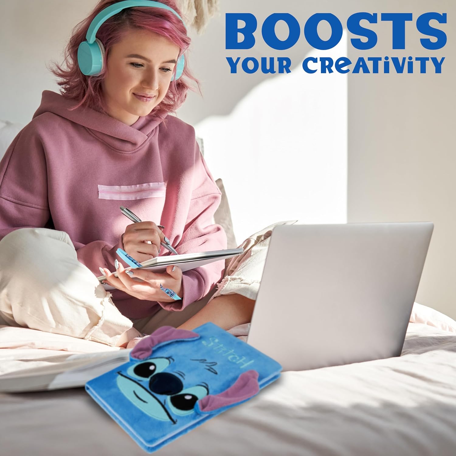 Disney Taccuino Stitch A5 con Penna - immagine 3