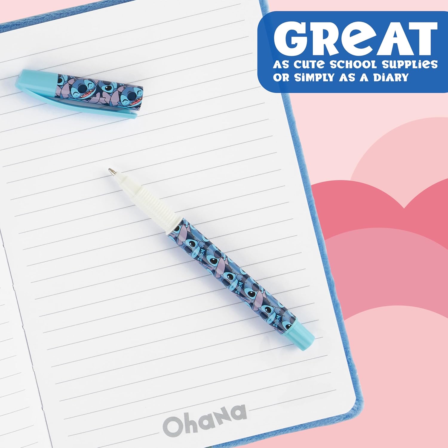 Disney Taccuino Stitch A5 con Penna - immagine 4