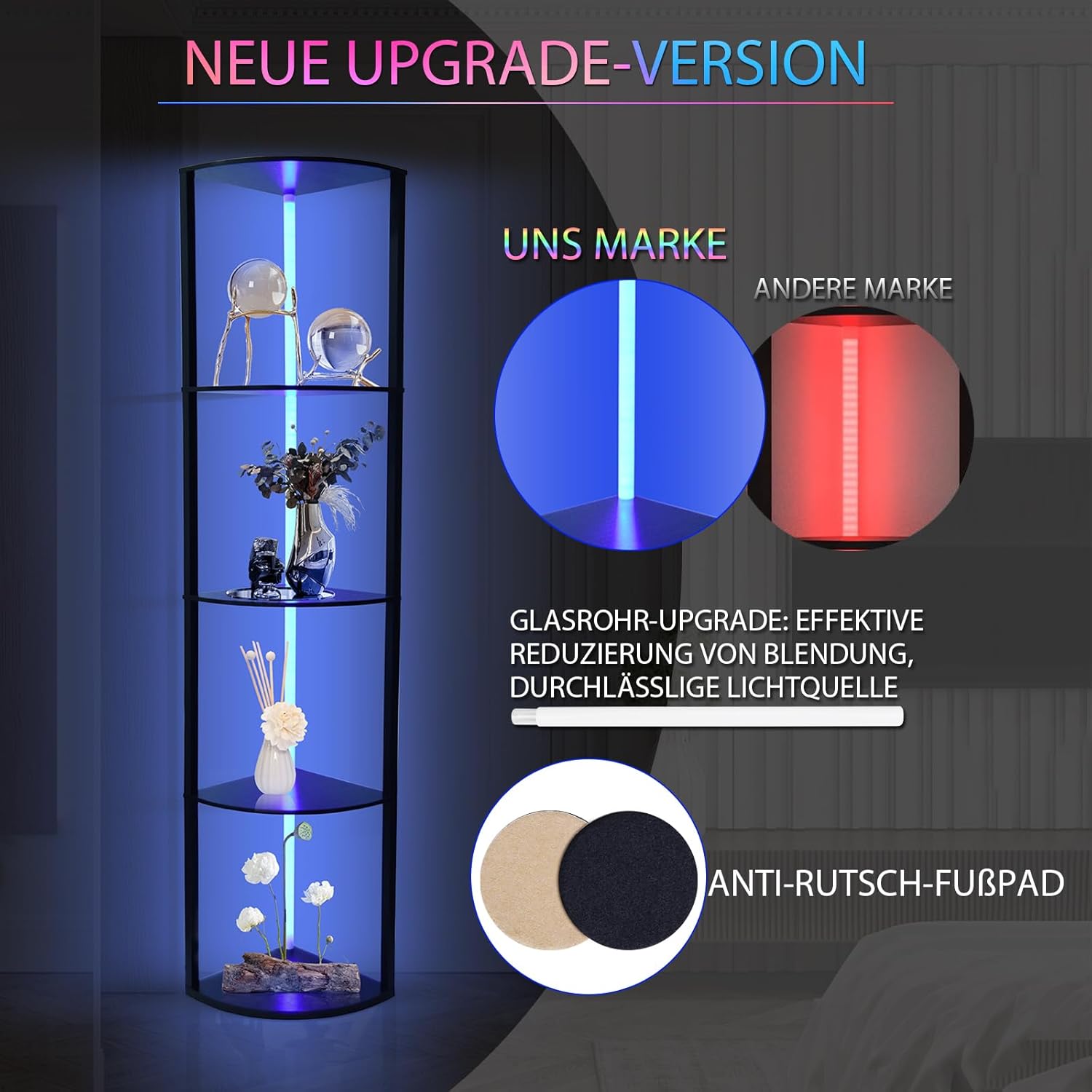 Scaffale Angolare RGB a 5 Livelli 160cm - immagine 2