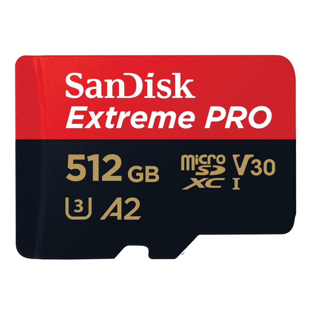 Sandisk Extreme PRO 512GB microSDXC 200 MB/s