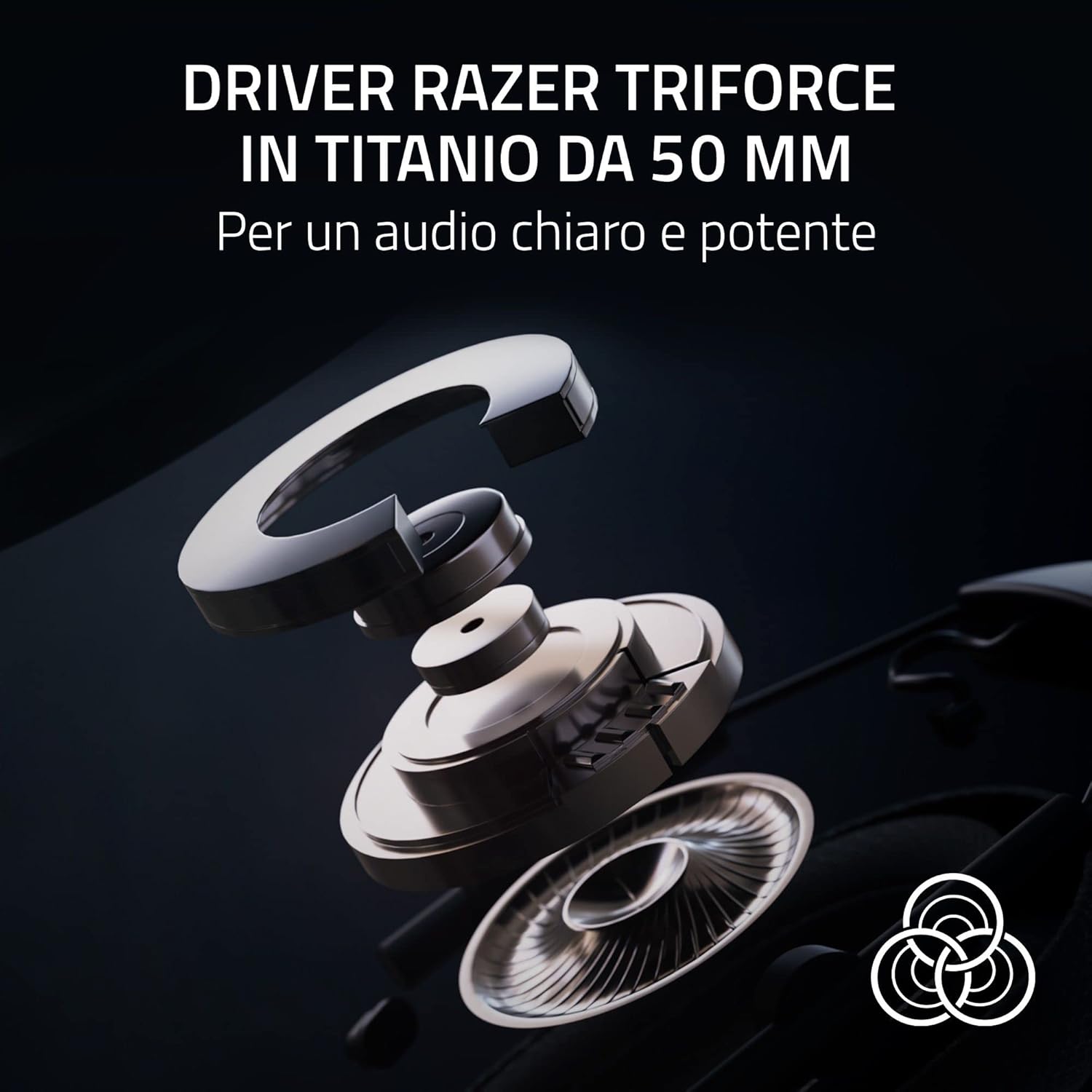 Razer BlackShark V2 Pro (2023) - Cuffie Wireless Esports (Bianco) - immagine 4