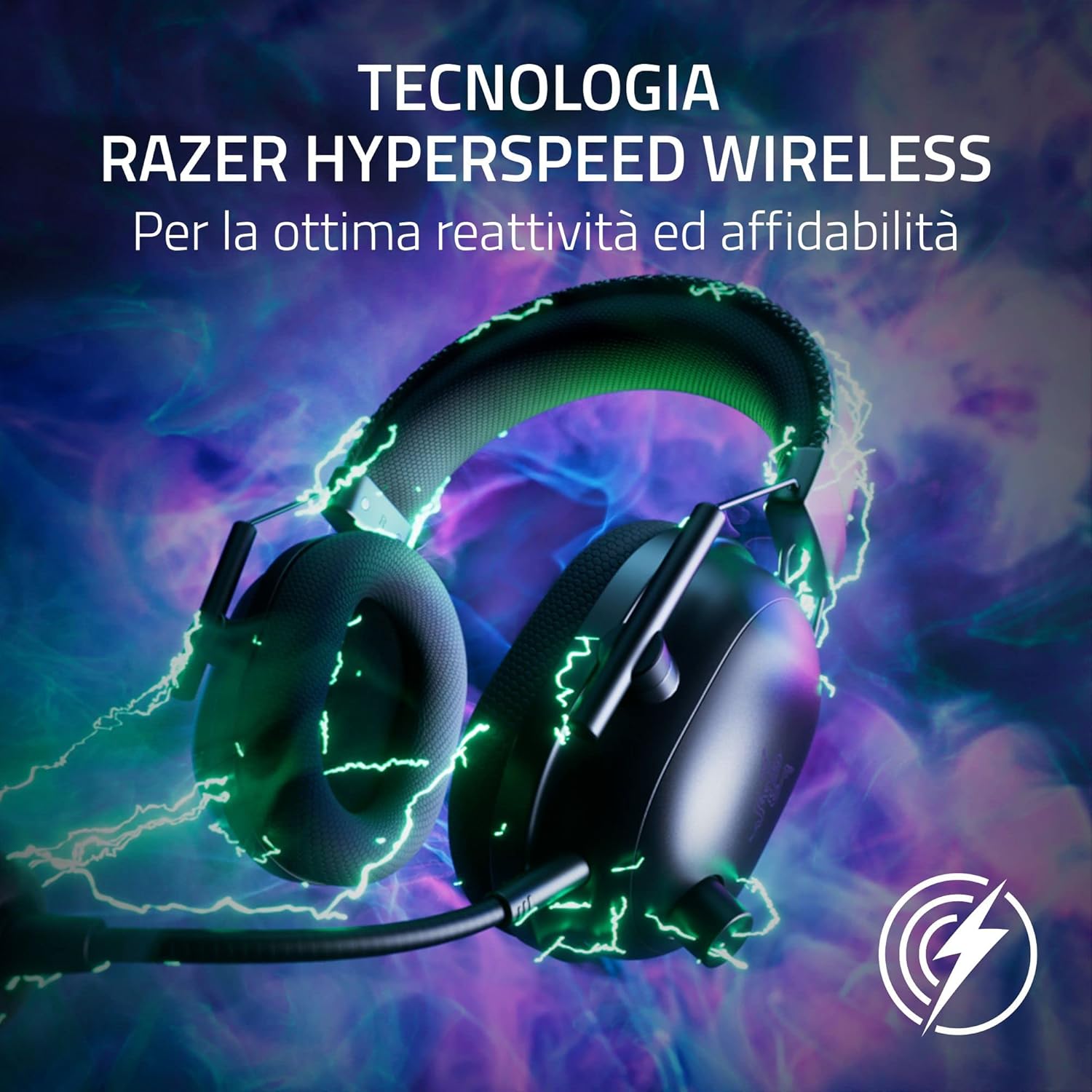 Razer BlackShark V2 Pro (2023) - Cuffie Wireless Esports (Bianco) - immagine 5
