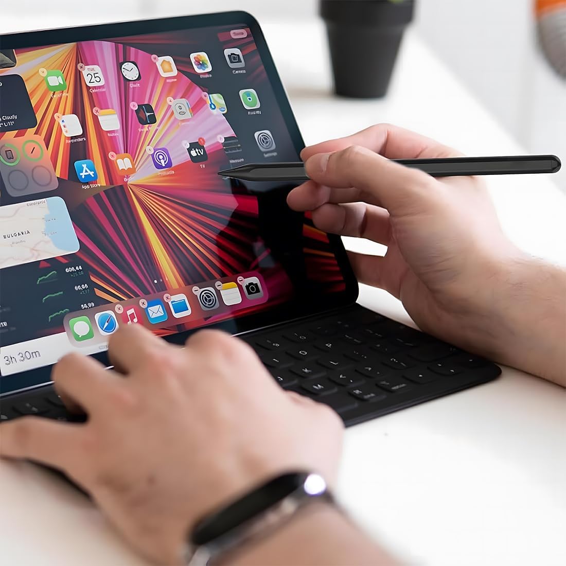 4 Penne Stilo Capacitive Universali per Touch Screen - immagine 3