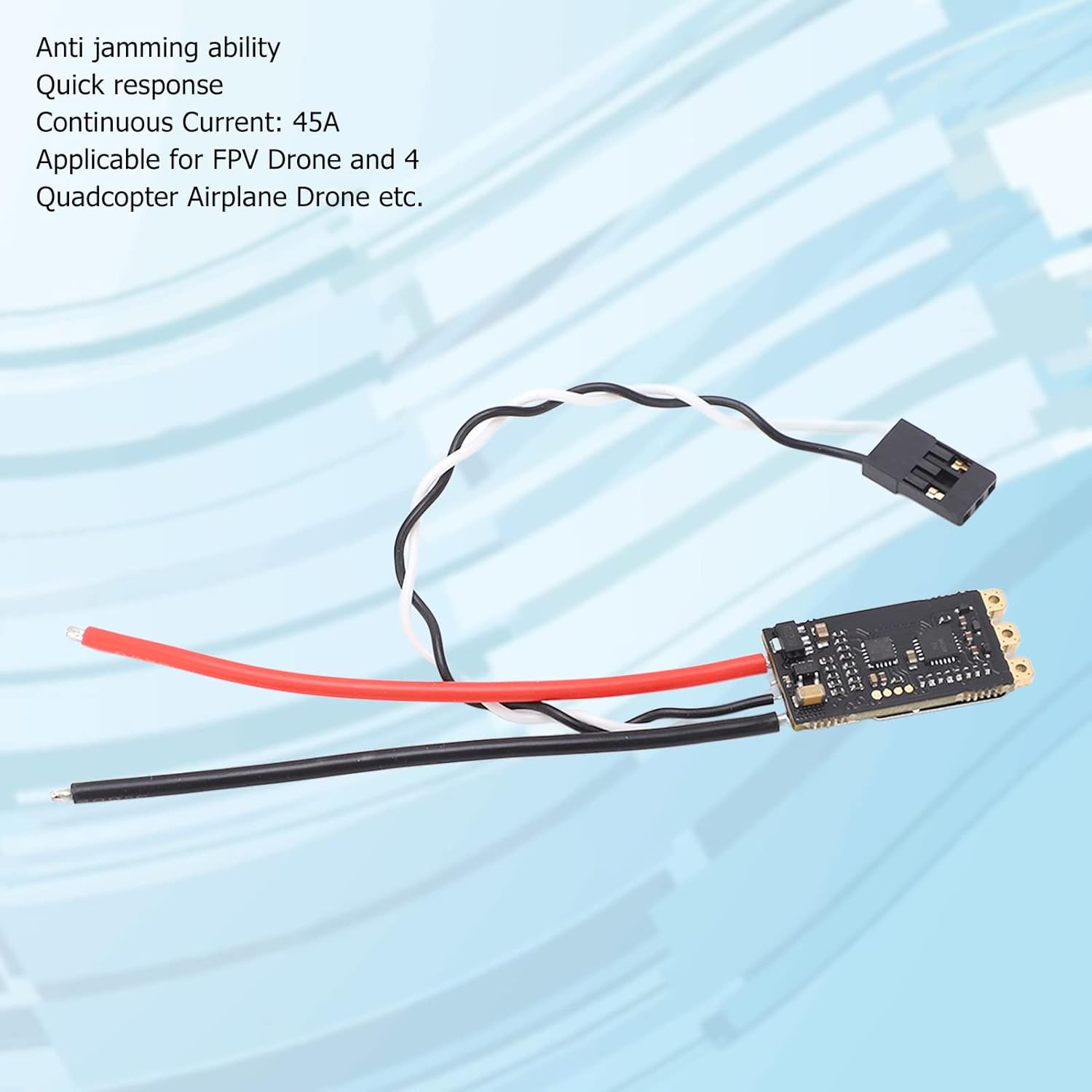 Keenso 4Pcs Brushless ESC 45A 2-6S - immagine 3