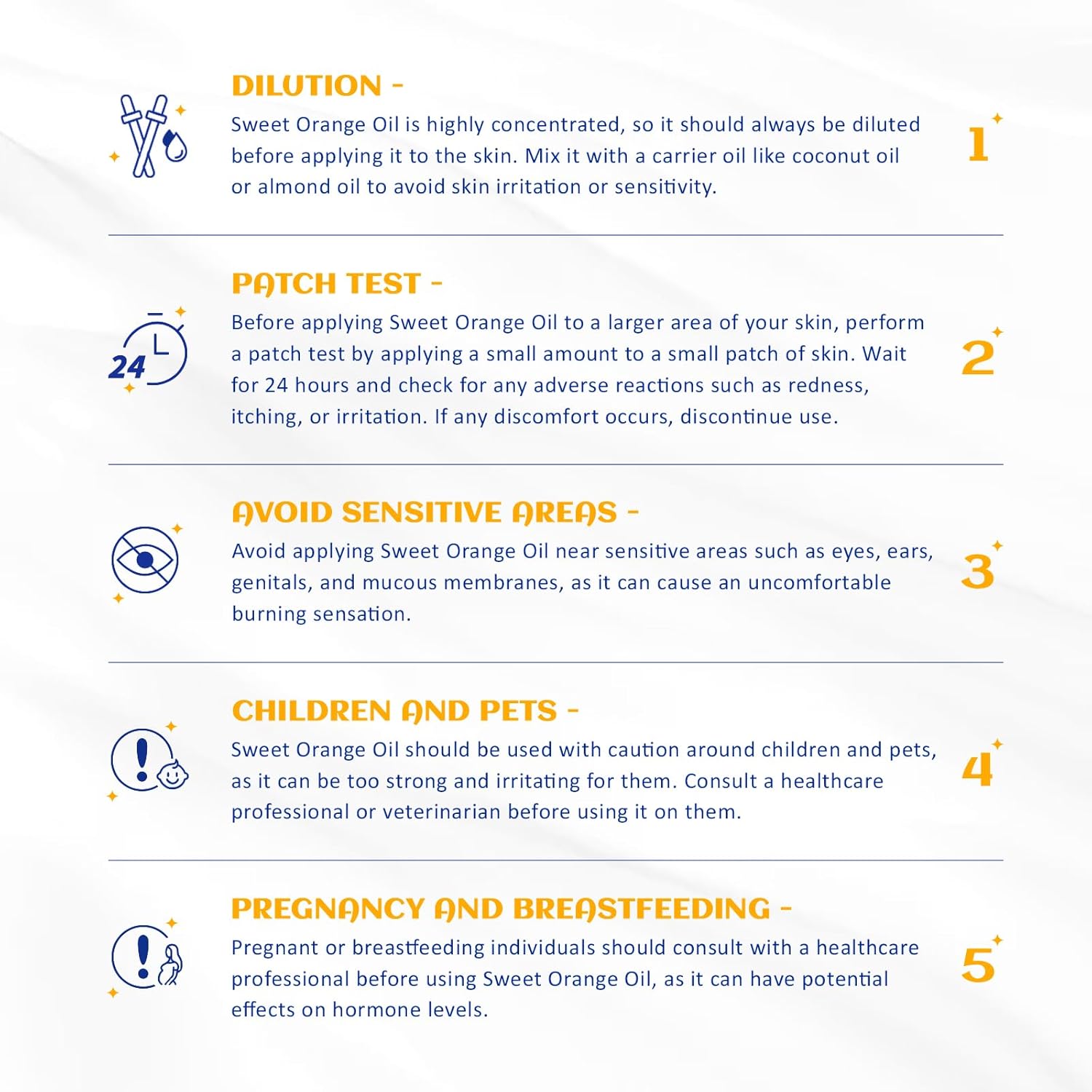 Hiqili Olio Essenziale di Arancia 100% Puro - immagine 6