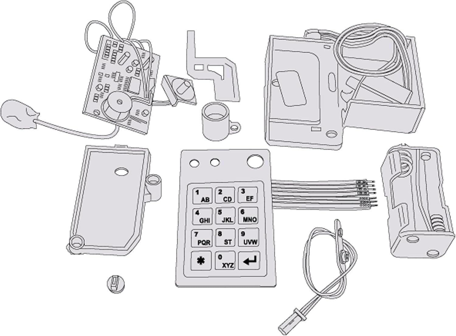 CISA 07114-17-0 KIT ACC CASSAFORTE DIGITALE