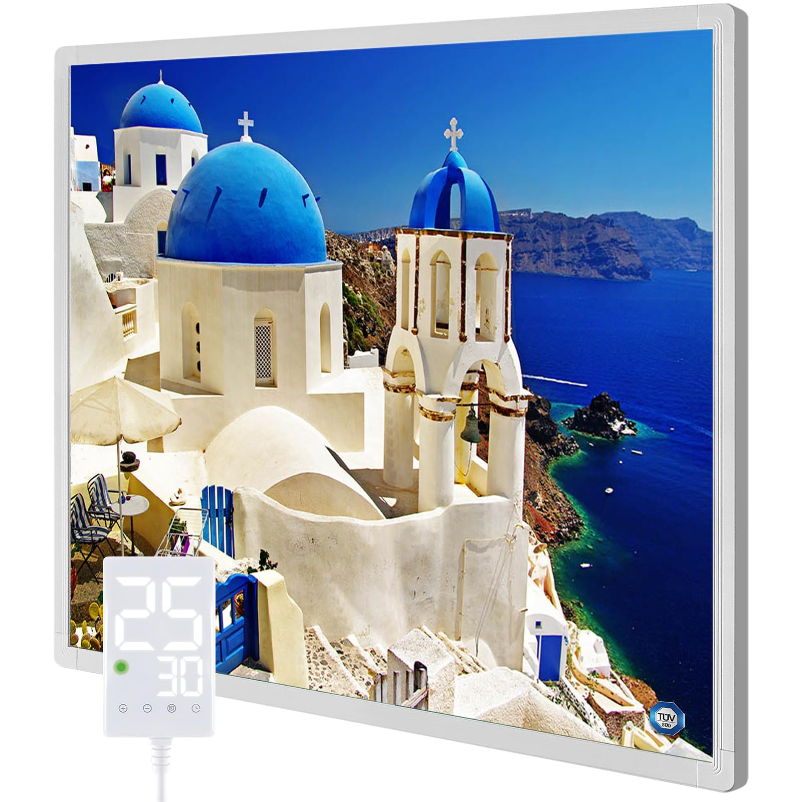 Pannello Radiante Infrarossi 360W con Termostato Touch