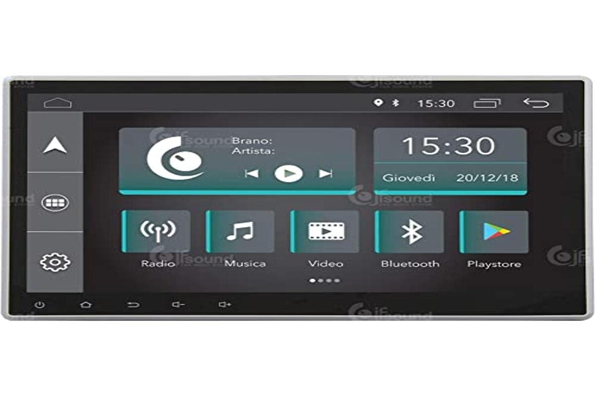 Autoradio Universale 10.1" 1 DIN Android GPS