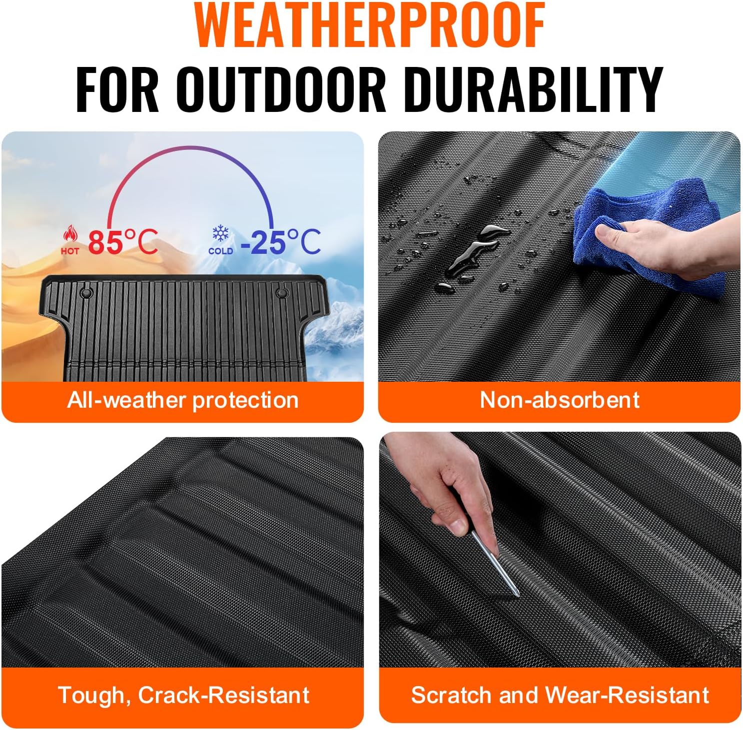 Tappetino Cassone Camion per Toyota Tundra 2022-2024 - immagine 6