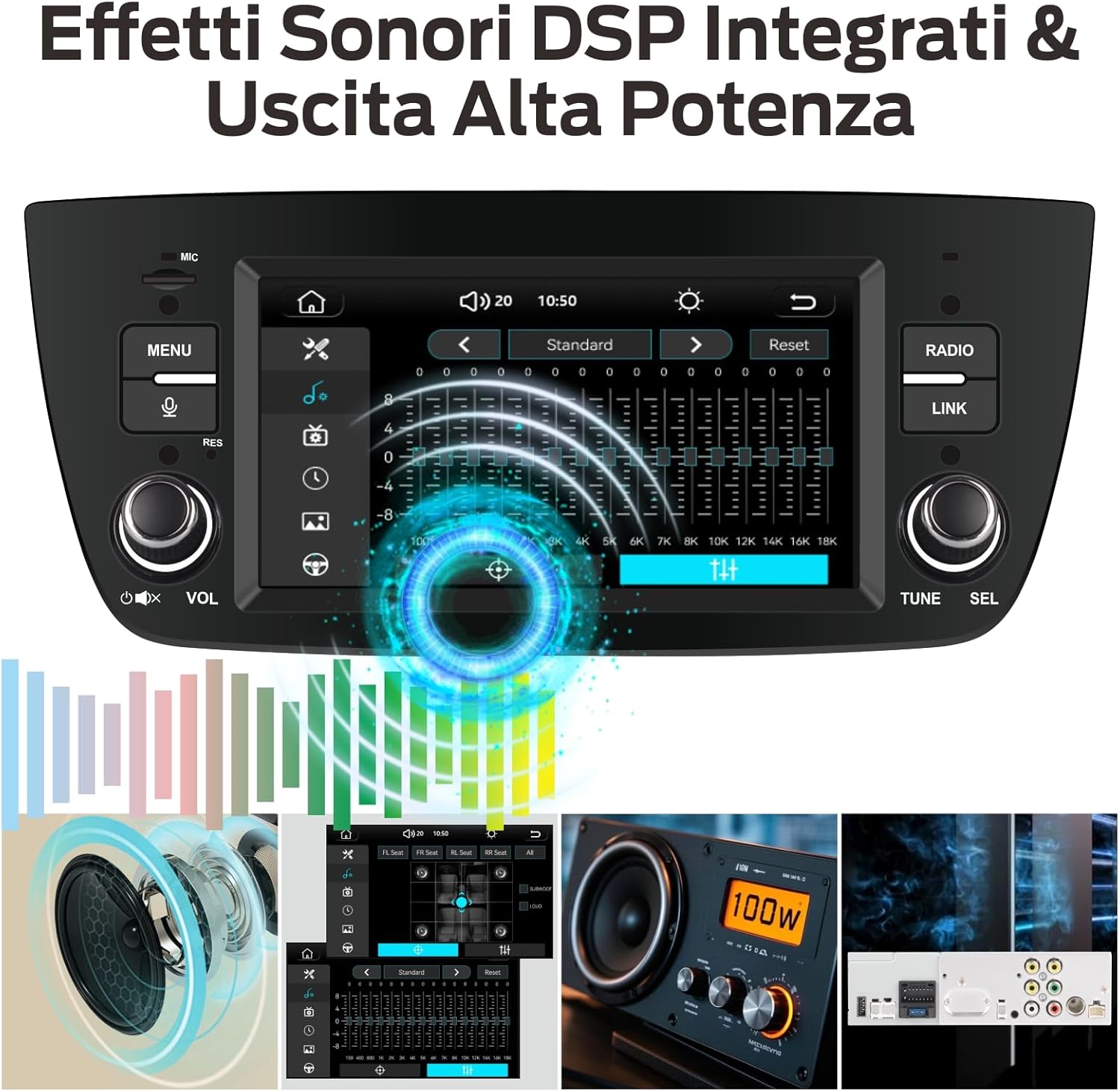 Autoradio Linux per Fiat Doblo 2010-2015 - immagine 4