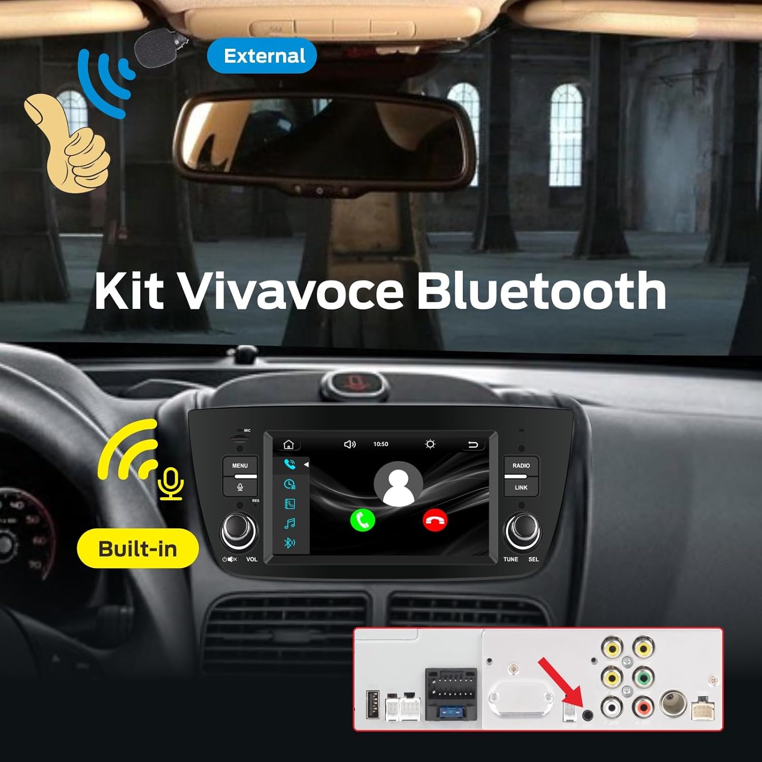 Autoradio Linux per Fiat Doblo 2010-2015 - immagine 5