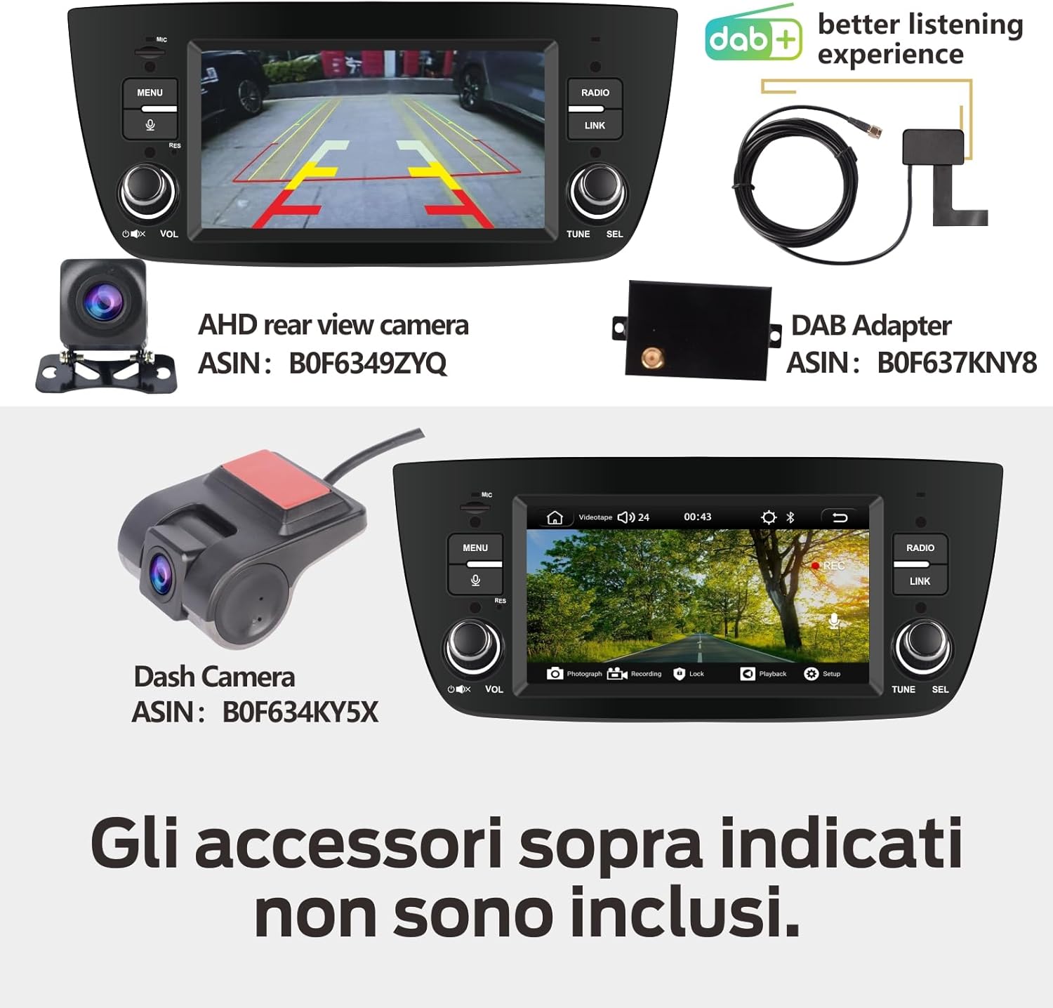 Autoradio Linux per Fiat Doblo 2010-2015 - immagine 6