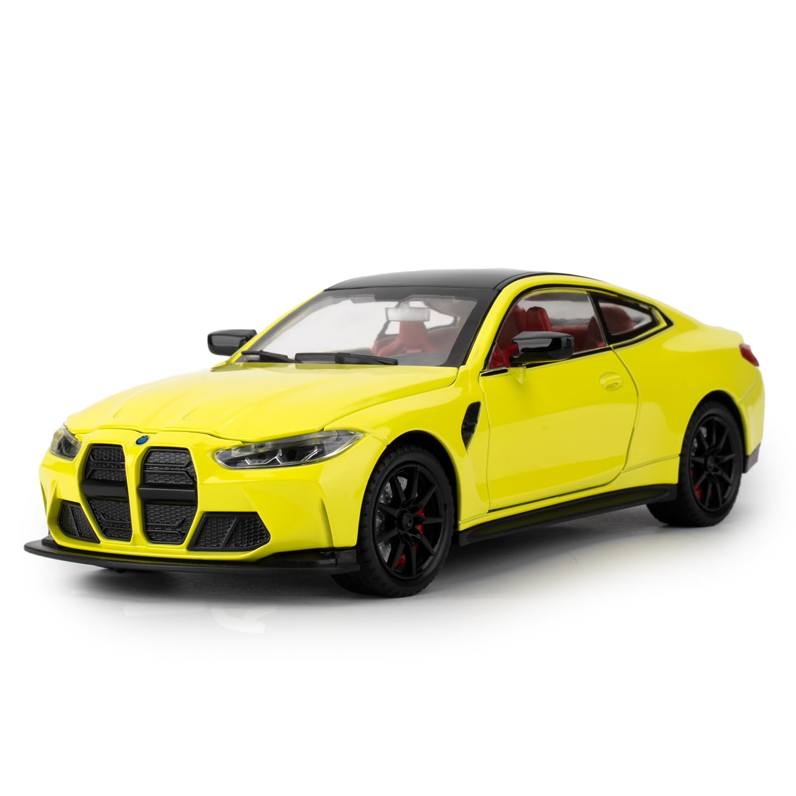 TGRCM-CZ 1/24 Compatibile BMW M4 Model Car, Giallo