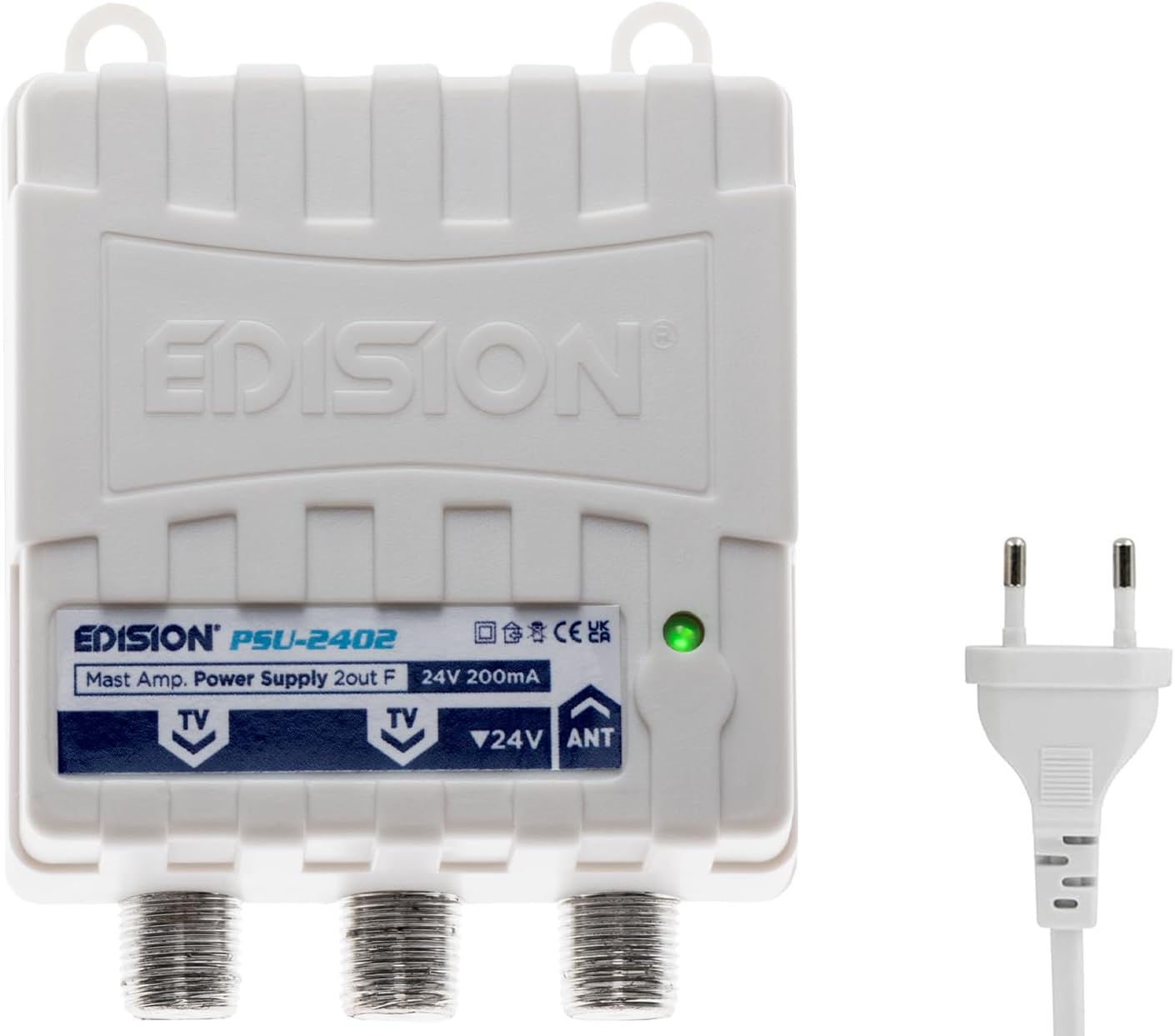 Edision PSU-2402 Alimentatore per Amplificatore Antenna TV - immagine 1