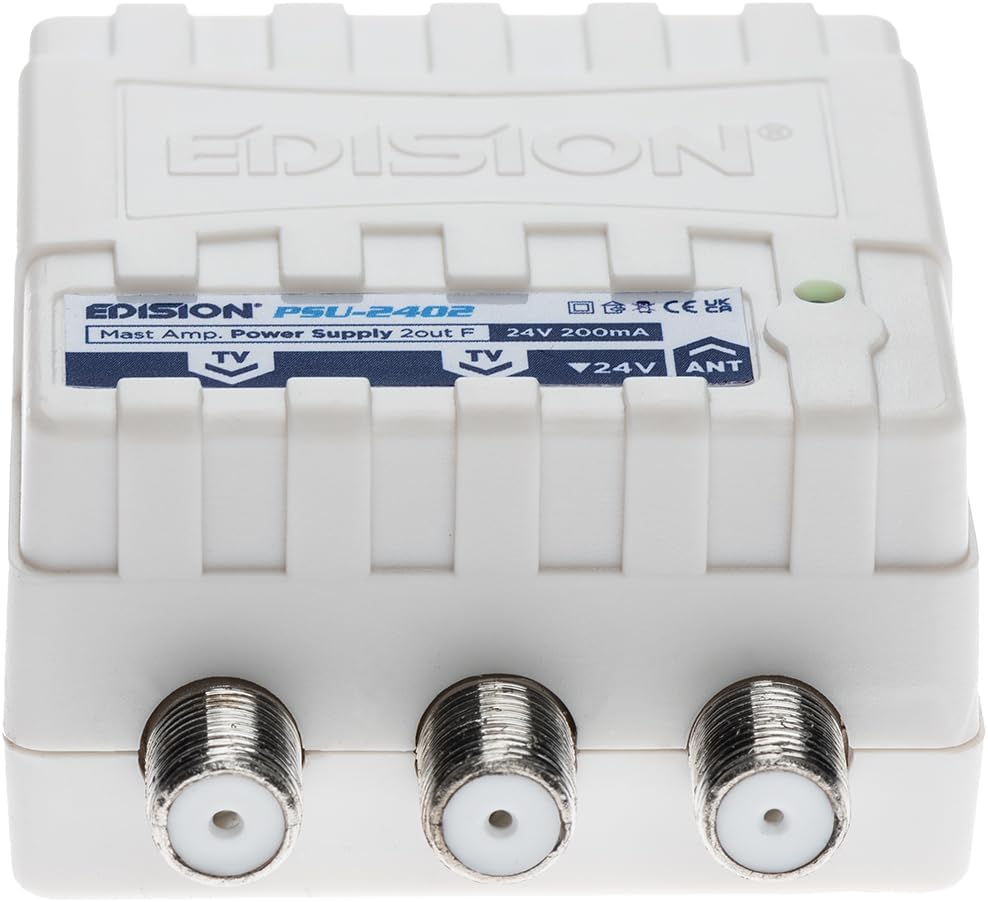 Edision PSU-2402 Alimentatore per Amplificatore Antenna TV - immagine 4