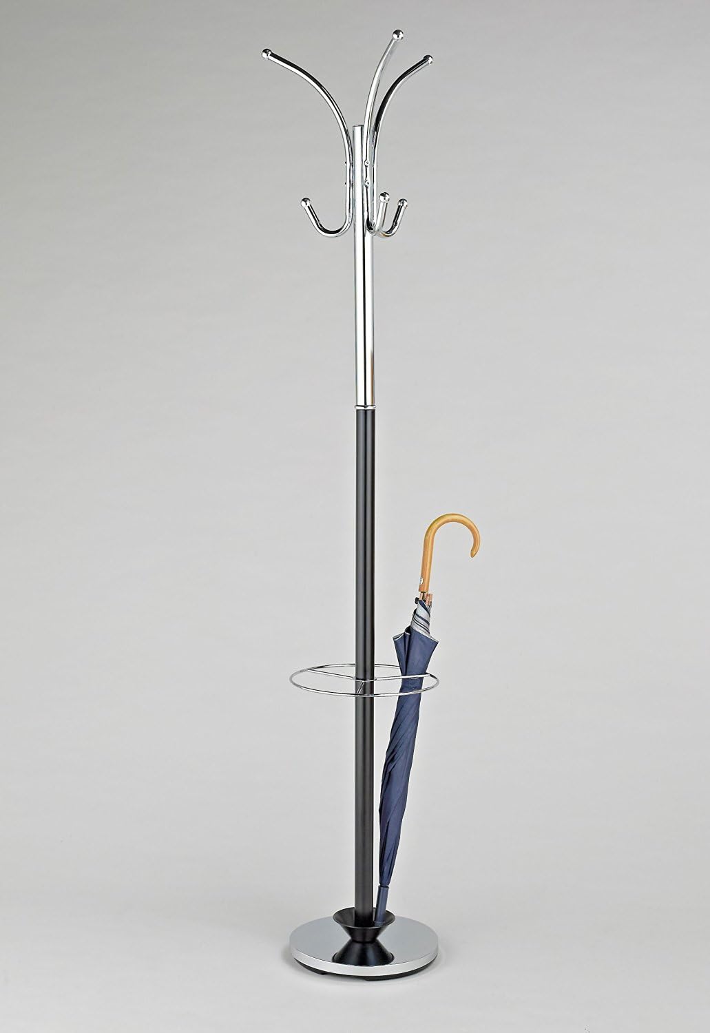 Aspect Oscar CR40BK - Appendiabiti Autoportante in Metallo