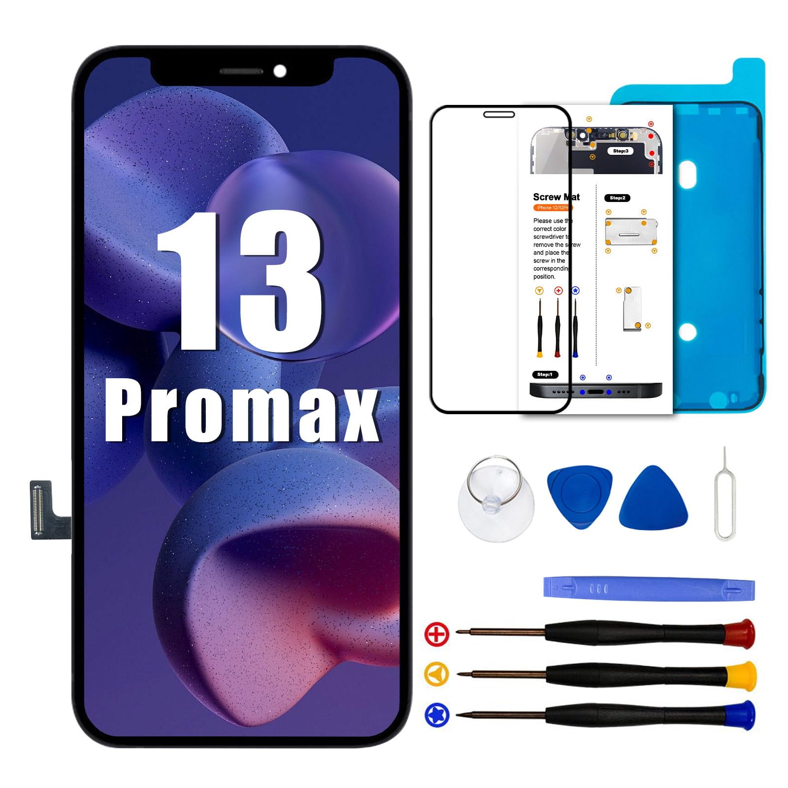 Schermo per iPhone 13 Pro Max COF 6.7" LCD Display