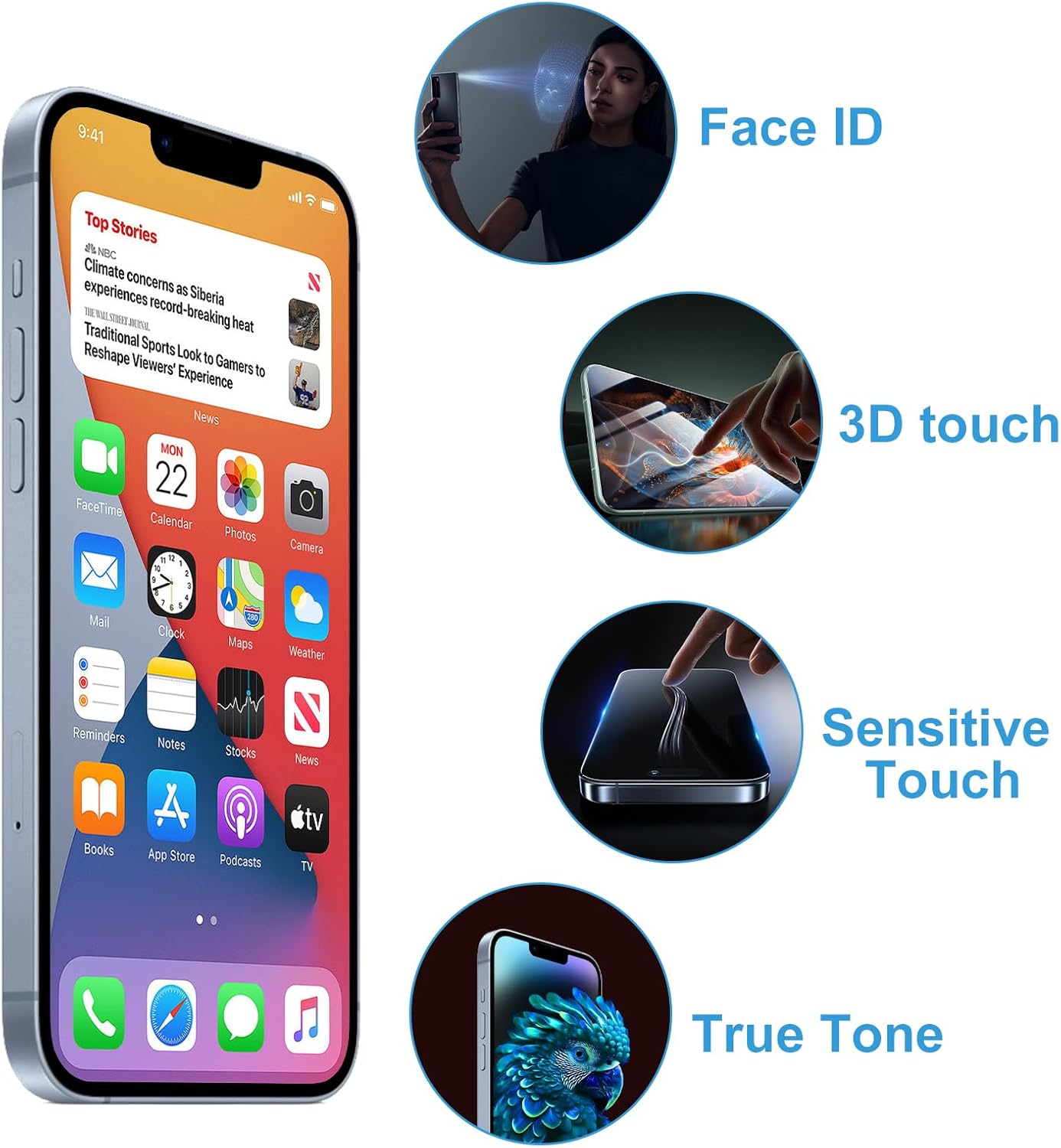 Schermo per iPhone 13 Pro Max COF 6.7" LCD Display - immagine 3